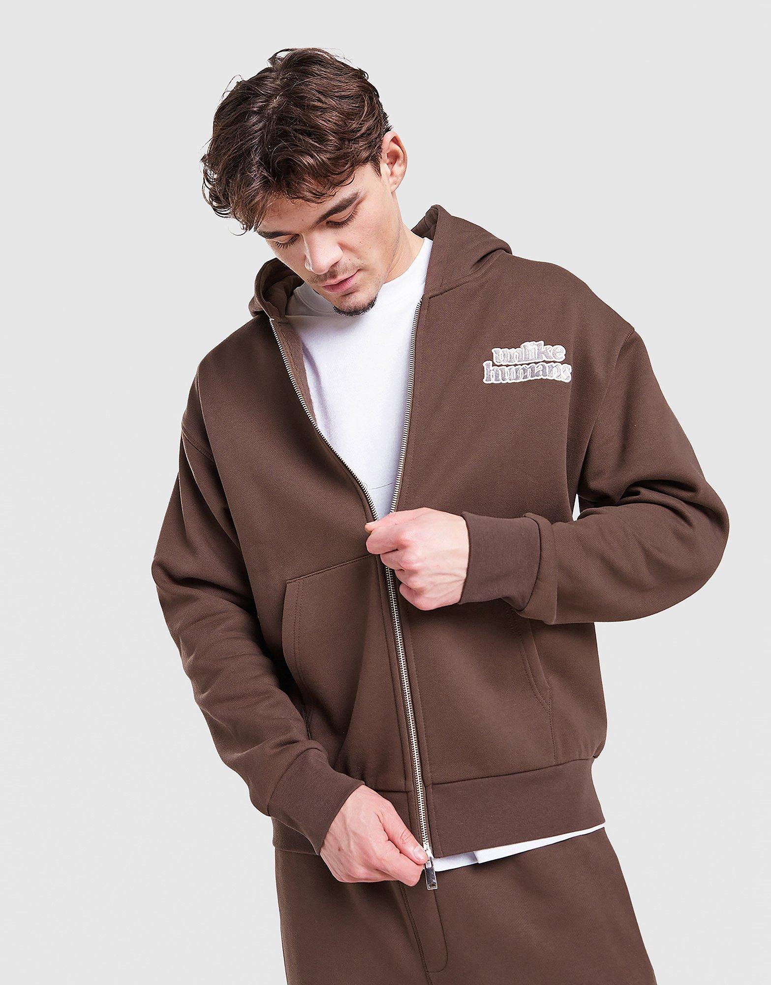 Unlike Humans Hidden Full Zip Hoodie