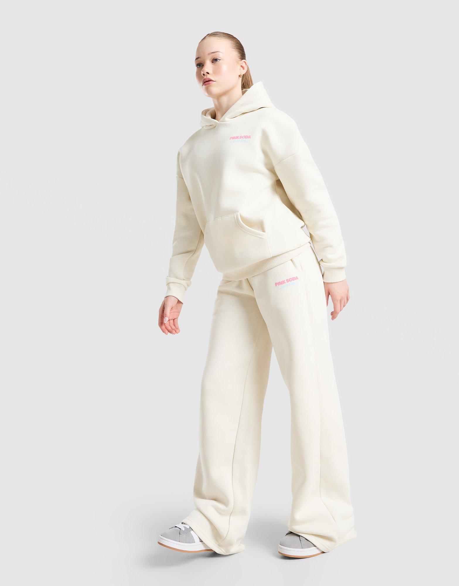 Pink Soda Sport Girls' Stack Wide Leg Joggers Junior