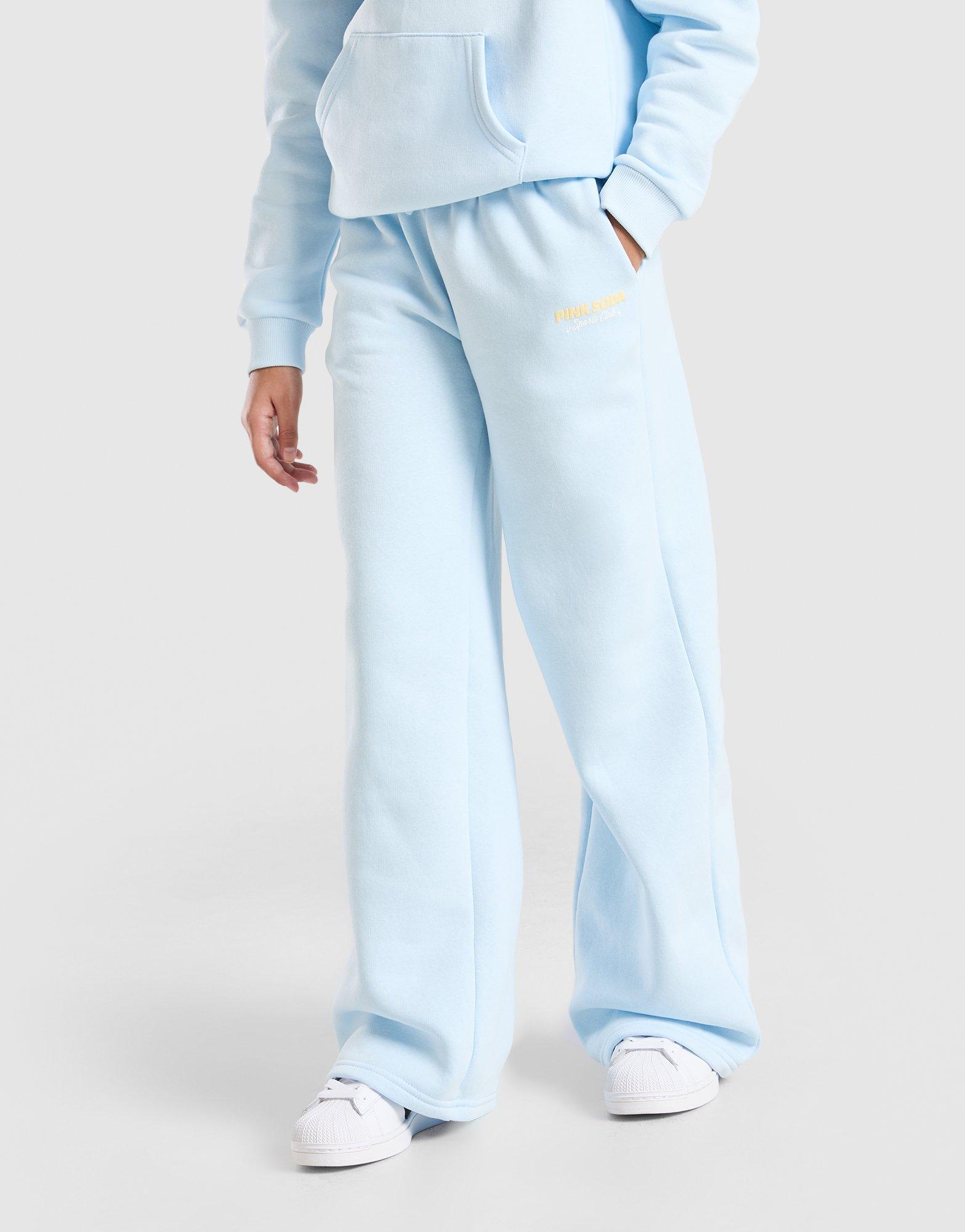 Pink Soda Sport Girls' Stack Wide Leg Joggers Junior