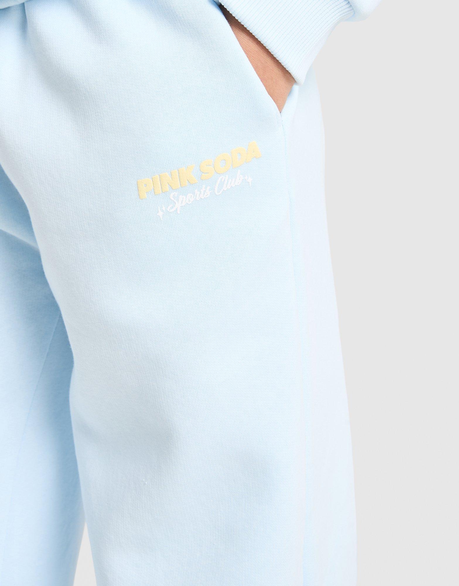 Pink Soda Sport Girls' Stack Wide Leg Joggers Junior