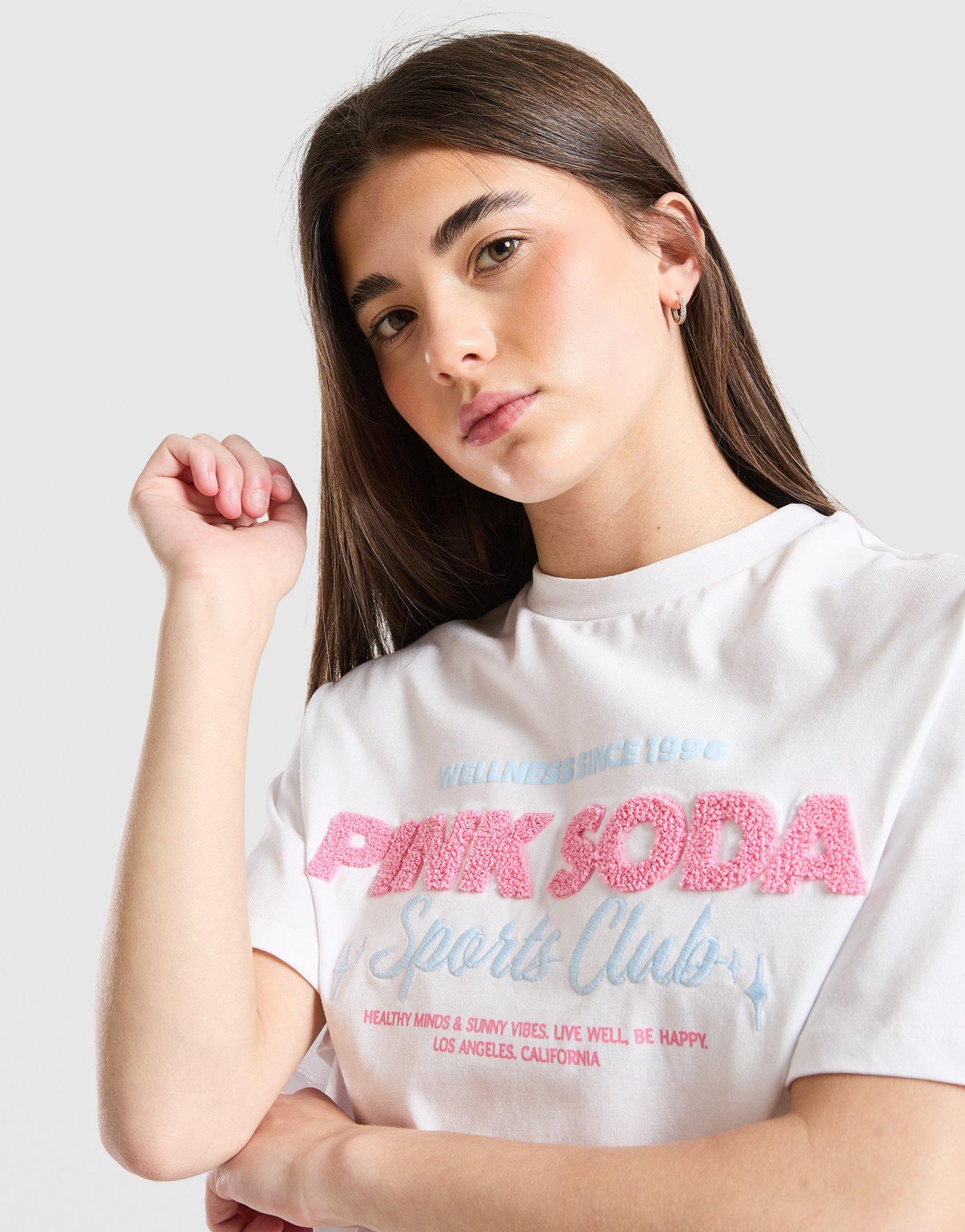 Pink Soda Sport Girls' Stack T-Shirt Junior