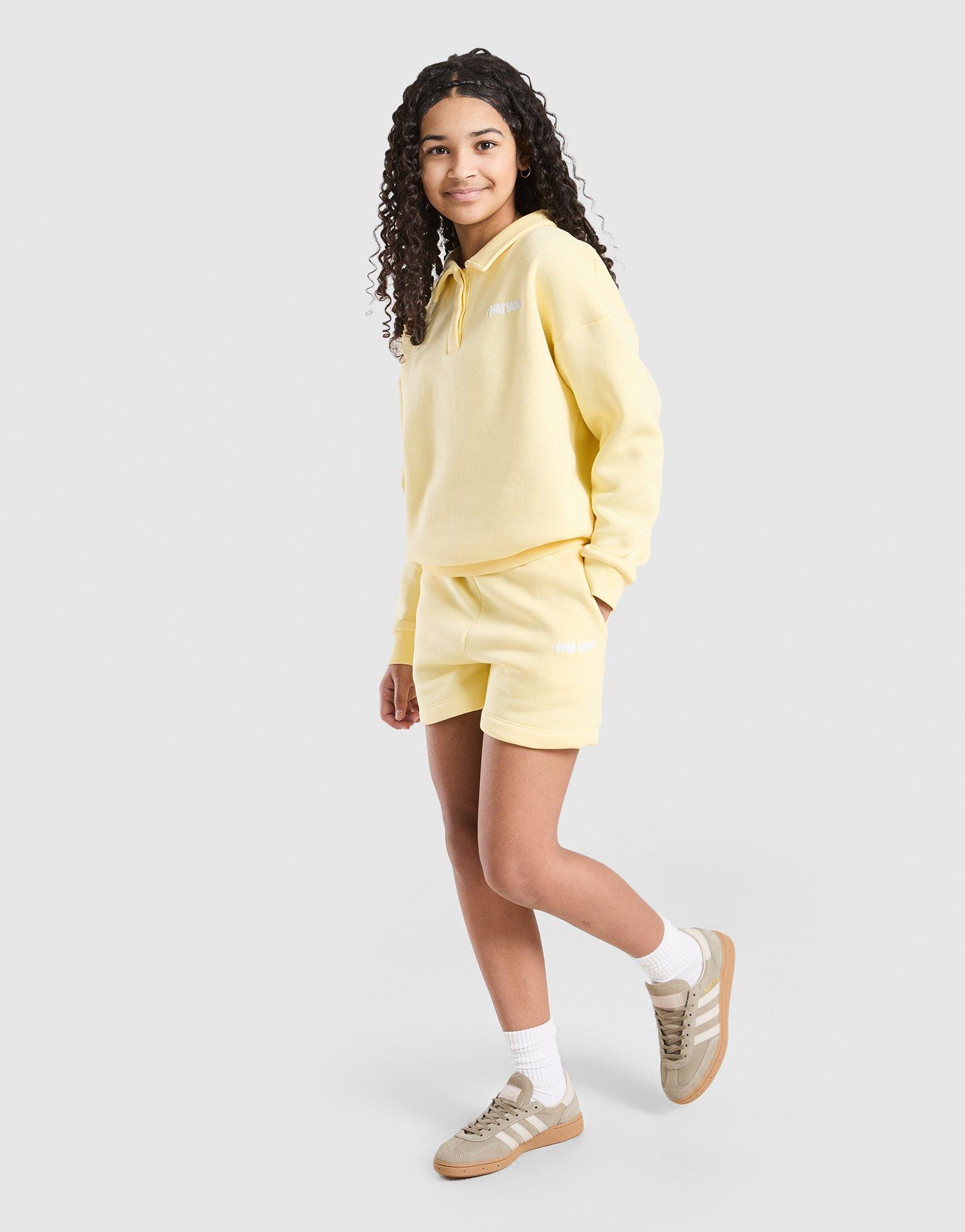 Pink Soda Sport Pantaloncini Heart Ricamati Bambina Junior