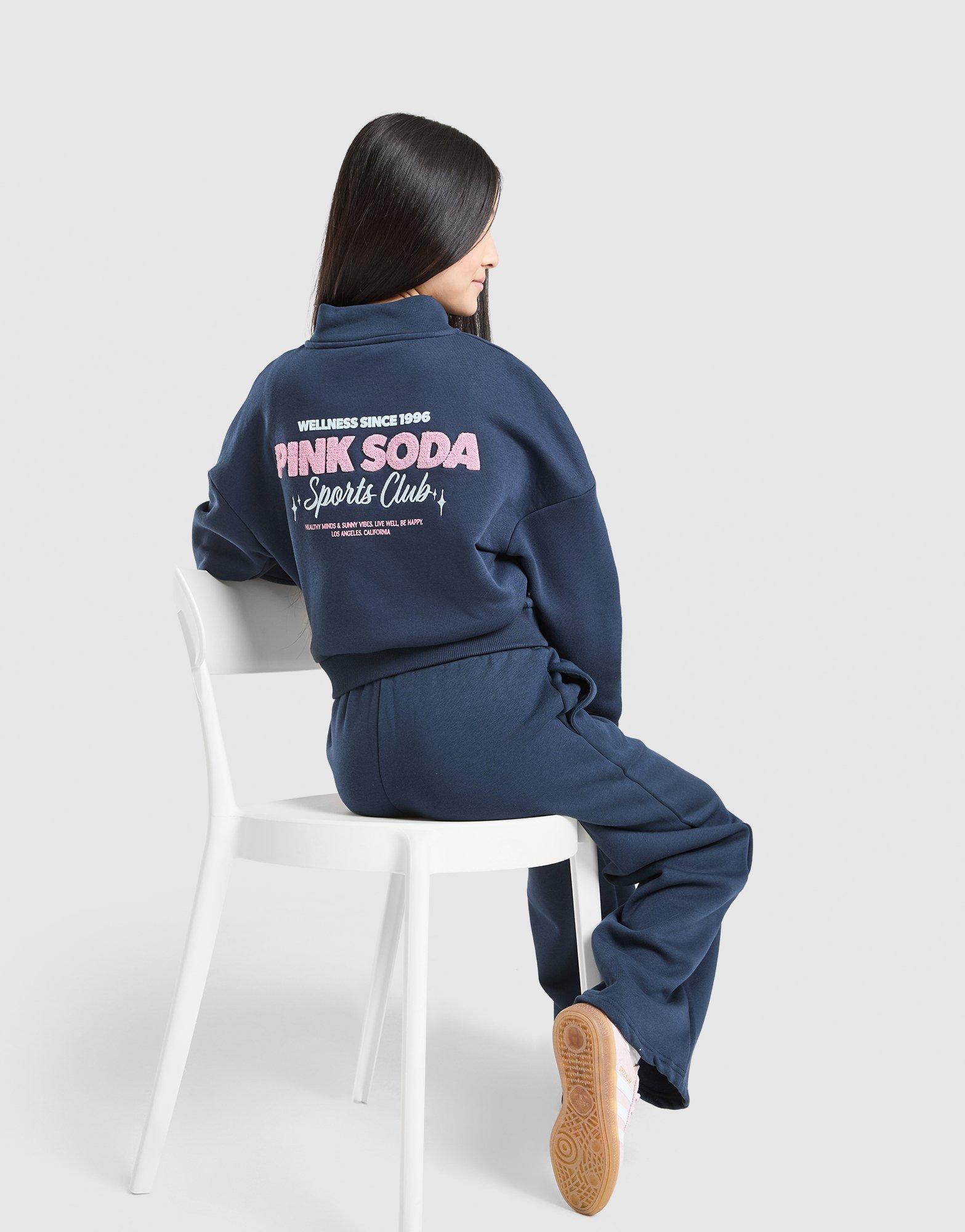 Pink Soda Sport Felpa Full Zip Stack Bambina Junior