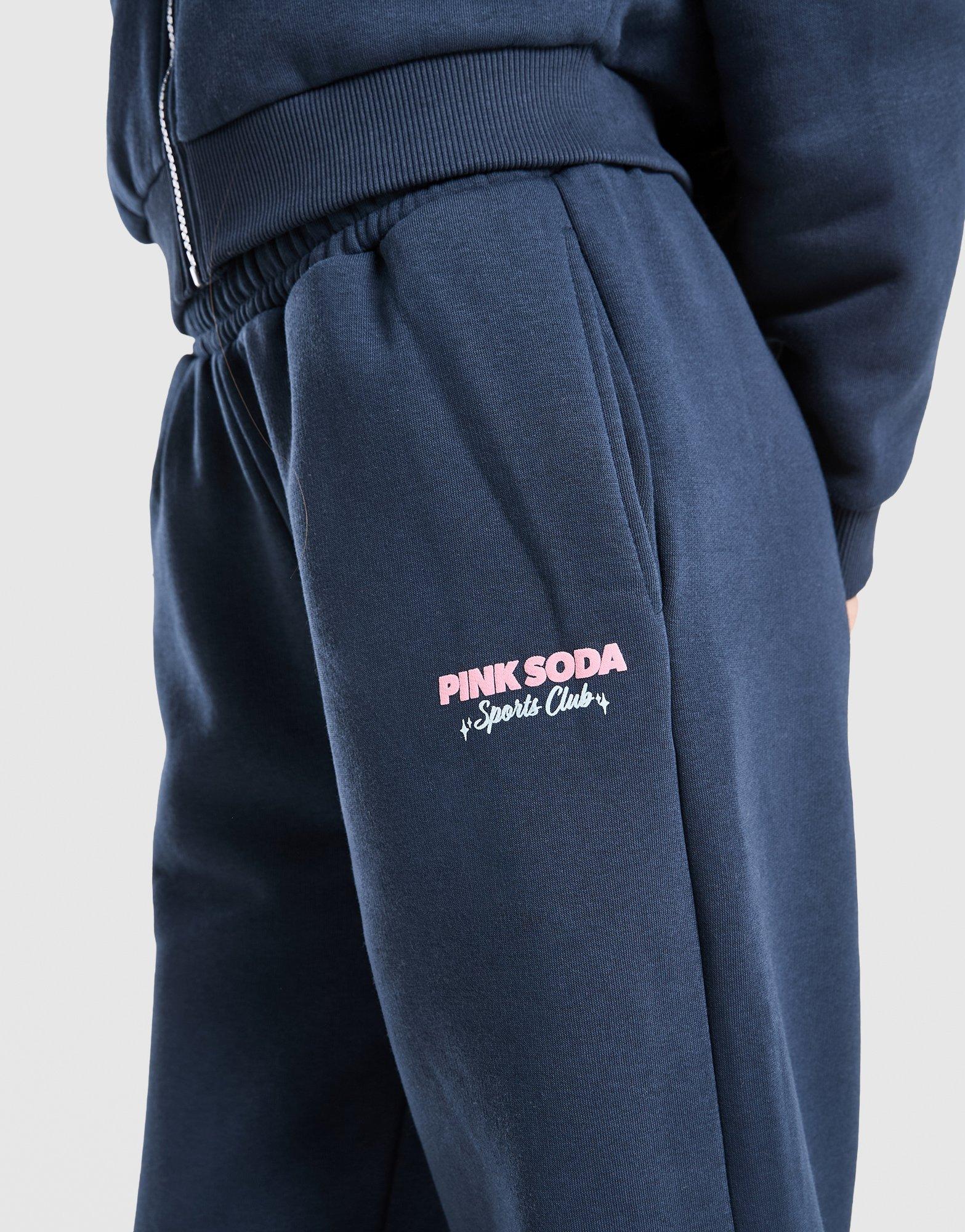 Pink Soda Sport Girls' Stack Wide Leg Joggers Junior