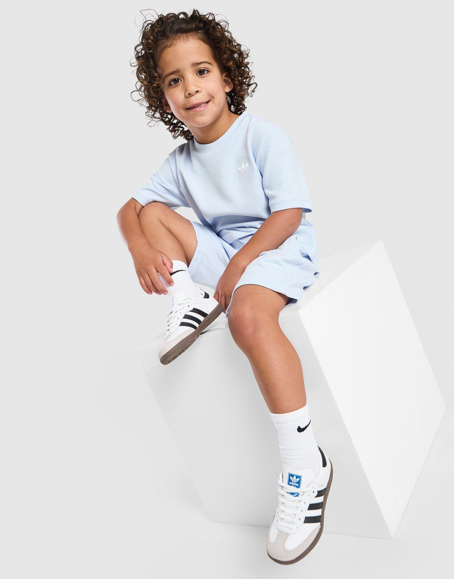 adidas Originals Waffle T-Shirt/Shorts Set Children