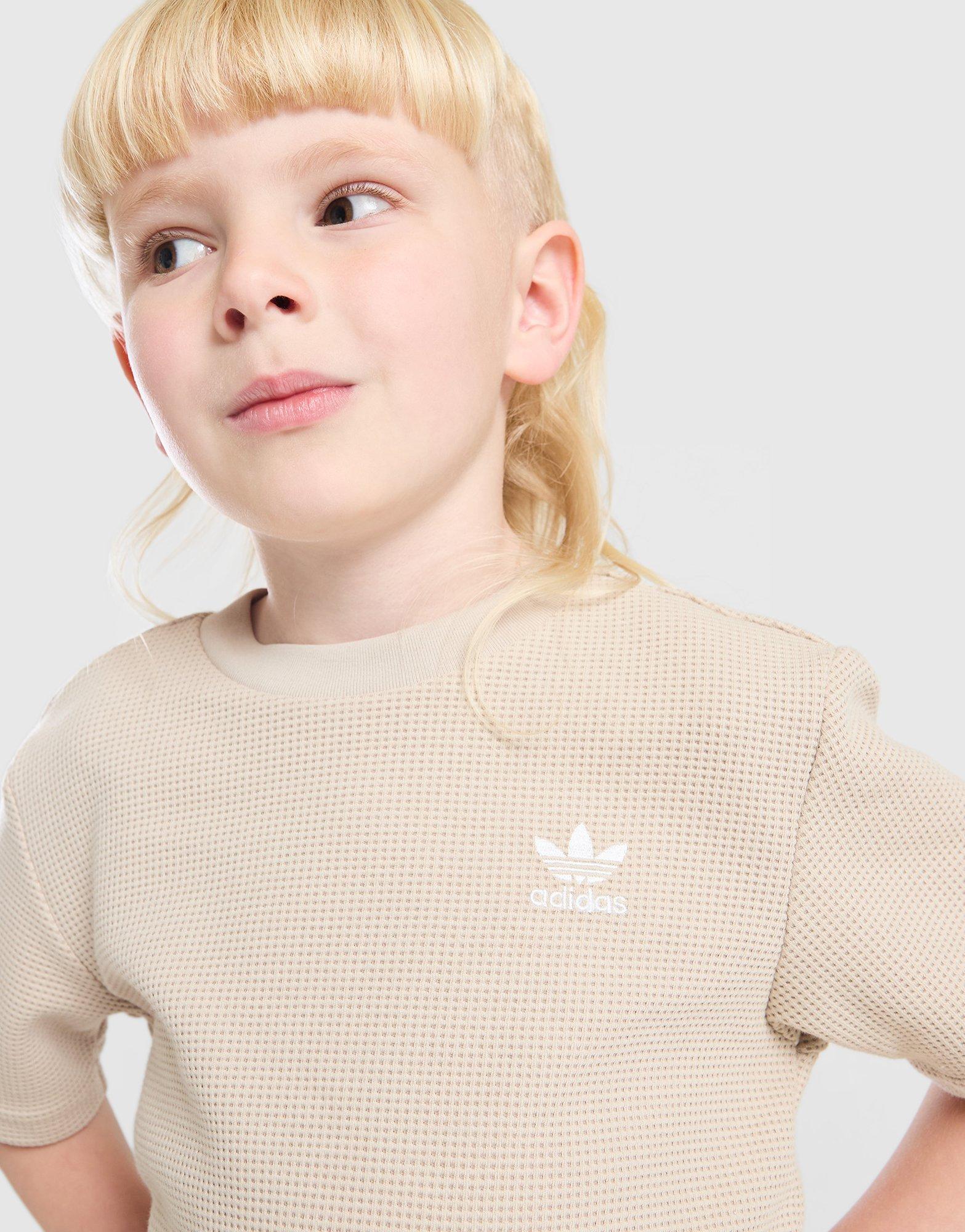 adidas Originals Waffle T-Shirt/Shorts Set Children