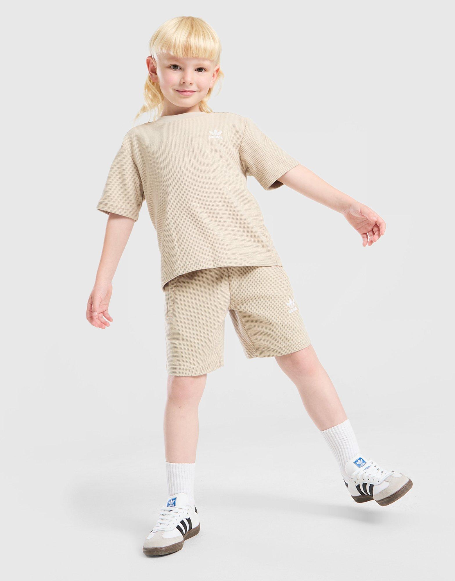 adidas Originals Waffle T-Shirt/Shorts Set Children