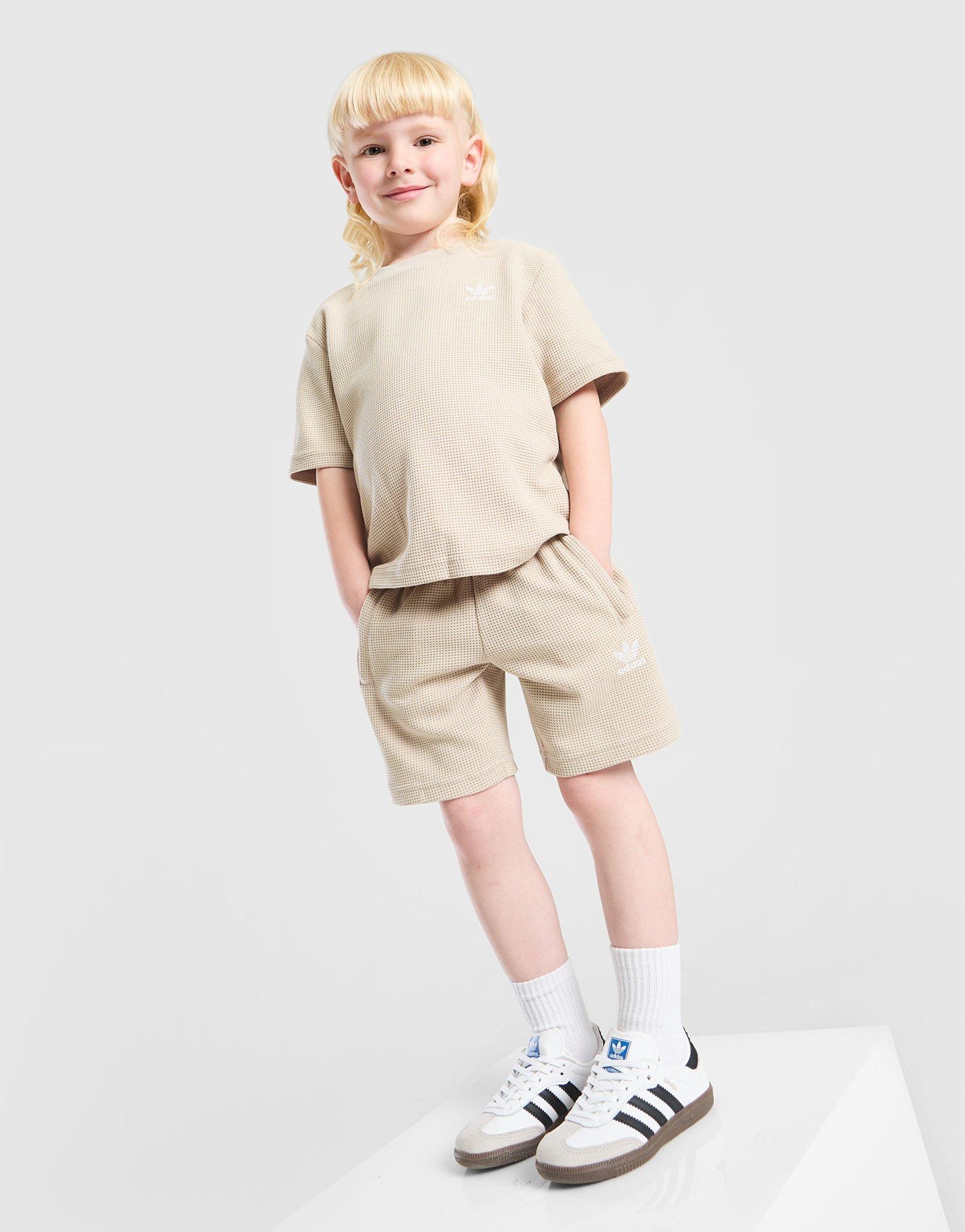 adidas Originals Waffle T-Shirt/Shorts Set Children