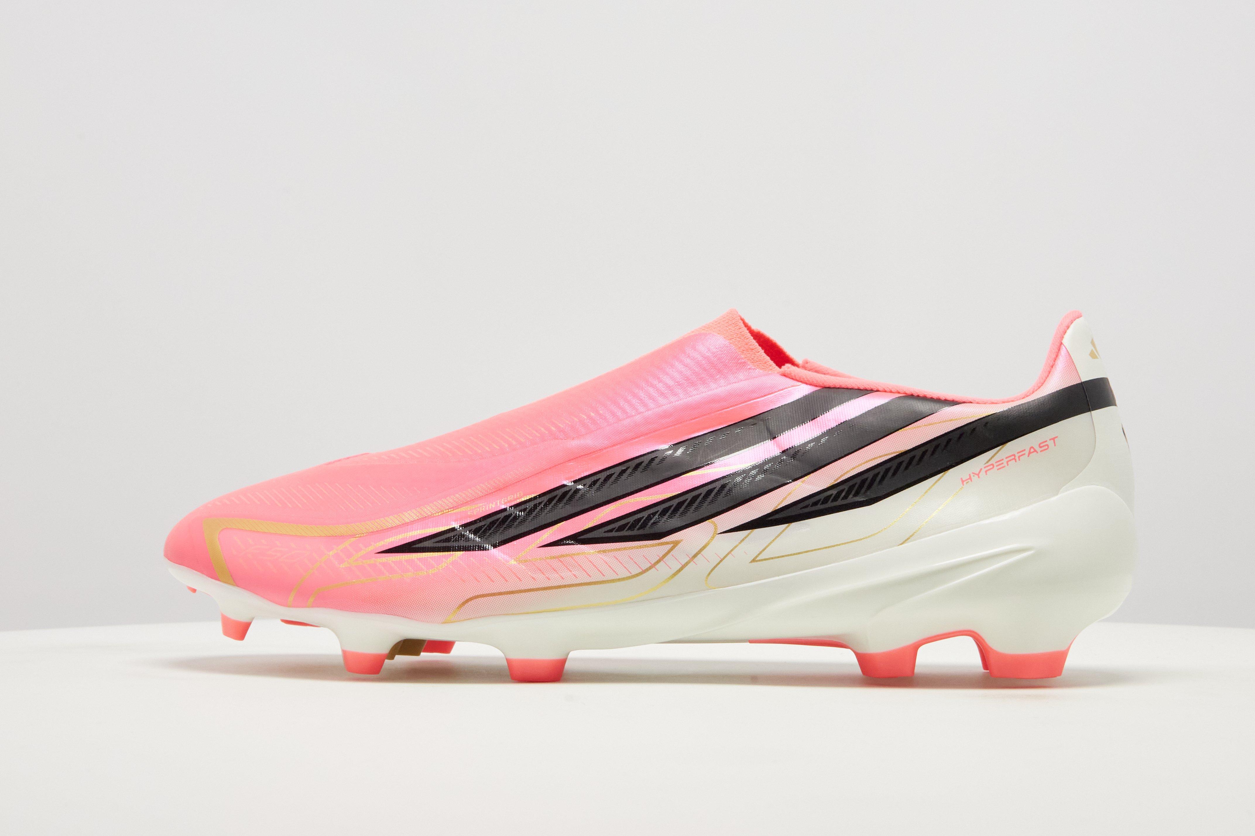 adidas F50 Hyperfast League Fußballschuh, Feste Böden, Schnürlos