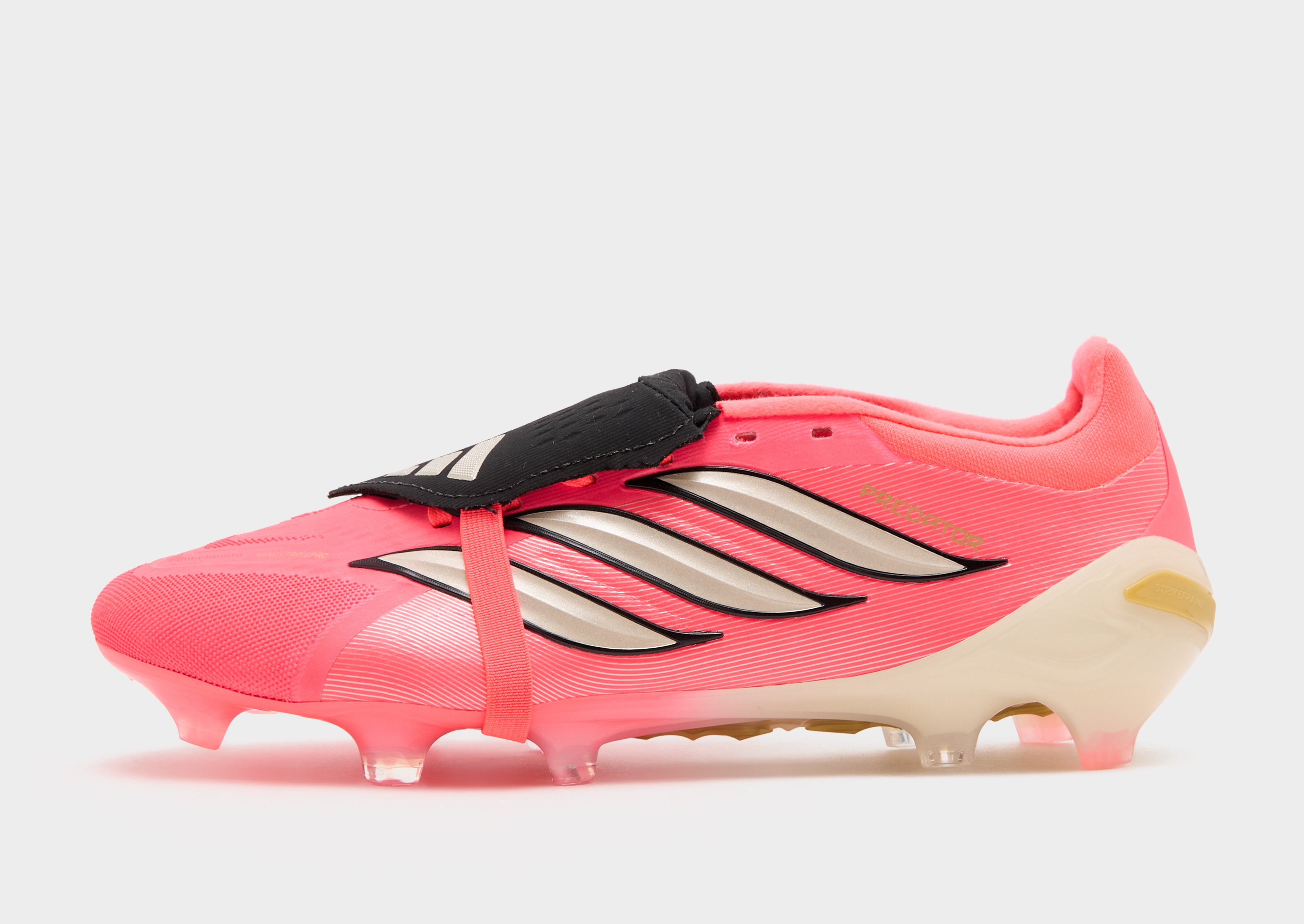 Pink adidas Predator Pro Fold-Over Tongue FG - JD Sports Global