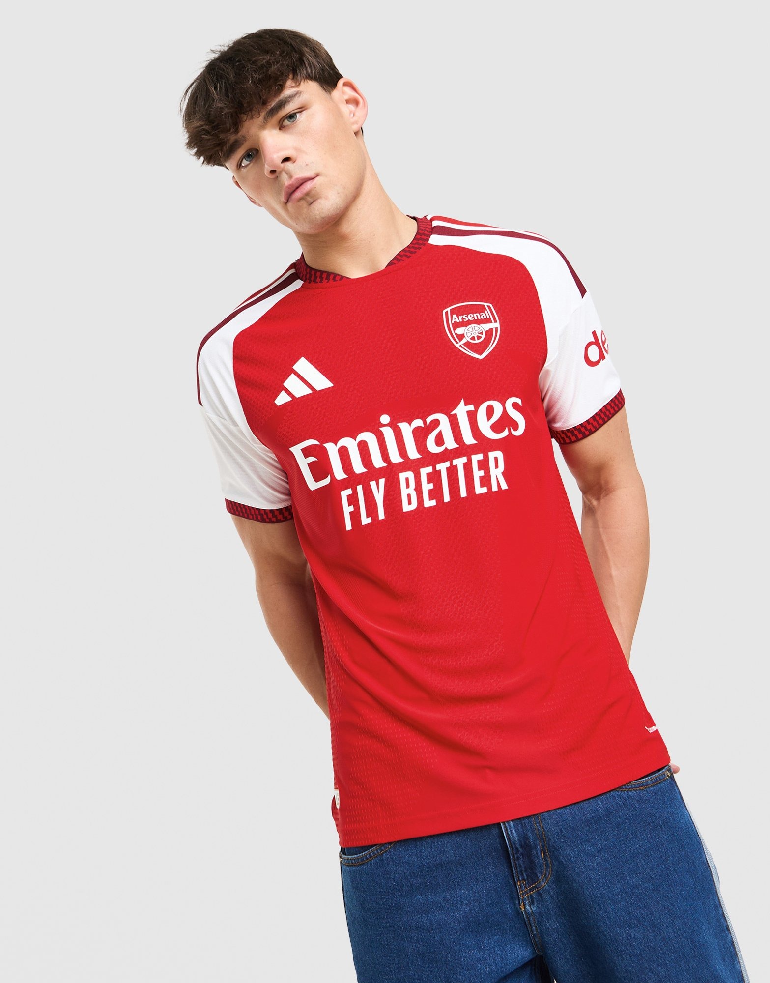 Red adidas Arsenal FC 2026/27 Home Match Shirt - JD Sports Global