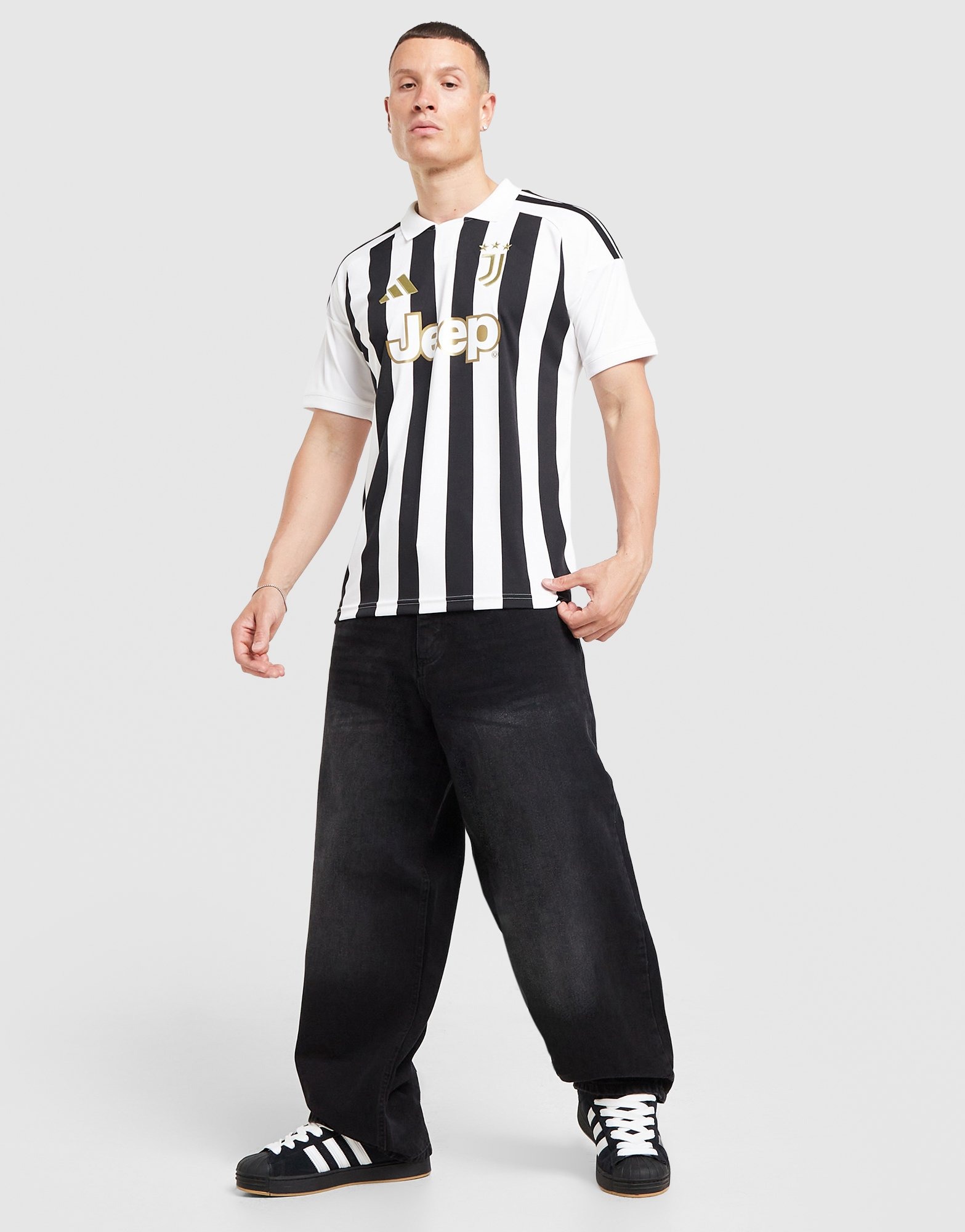 White adidas Juventus 2026/27 Home Shirt - JD Sports Global