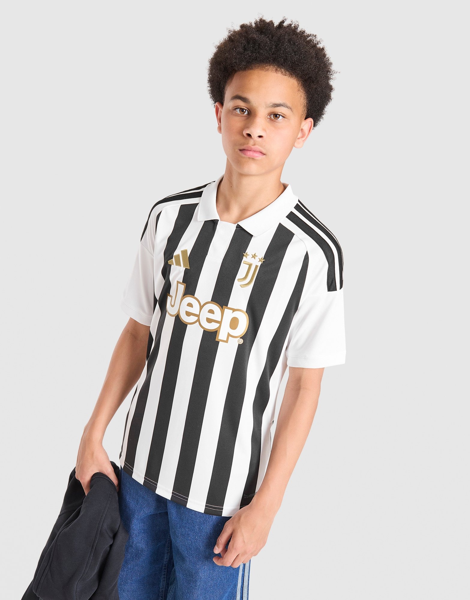 White adidas Juventus 2026/27 Home Shirt Junior - JD Sports Global