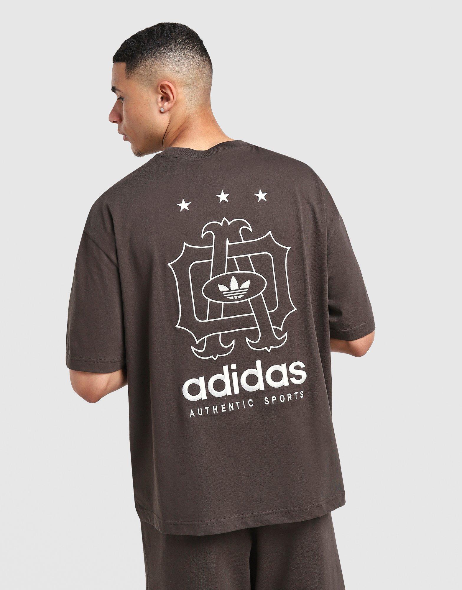 adidas Originals Embroidered Oversized T-Shirt