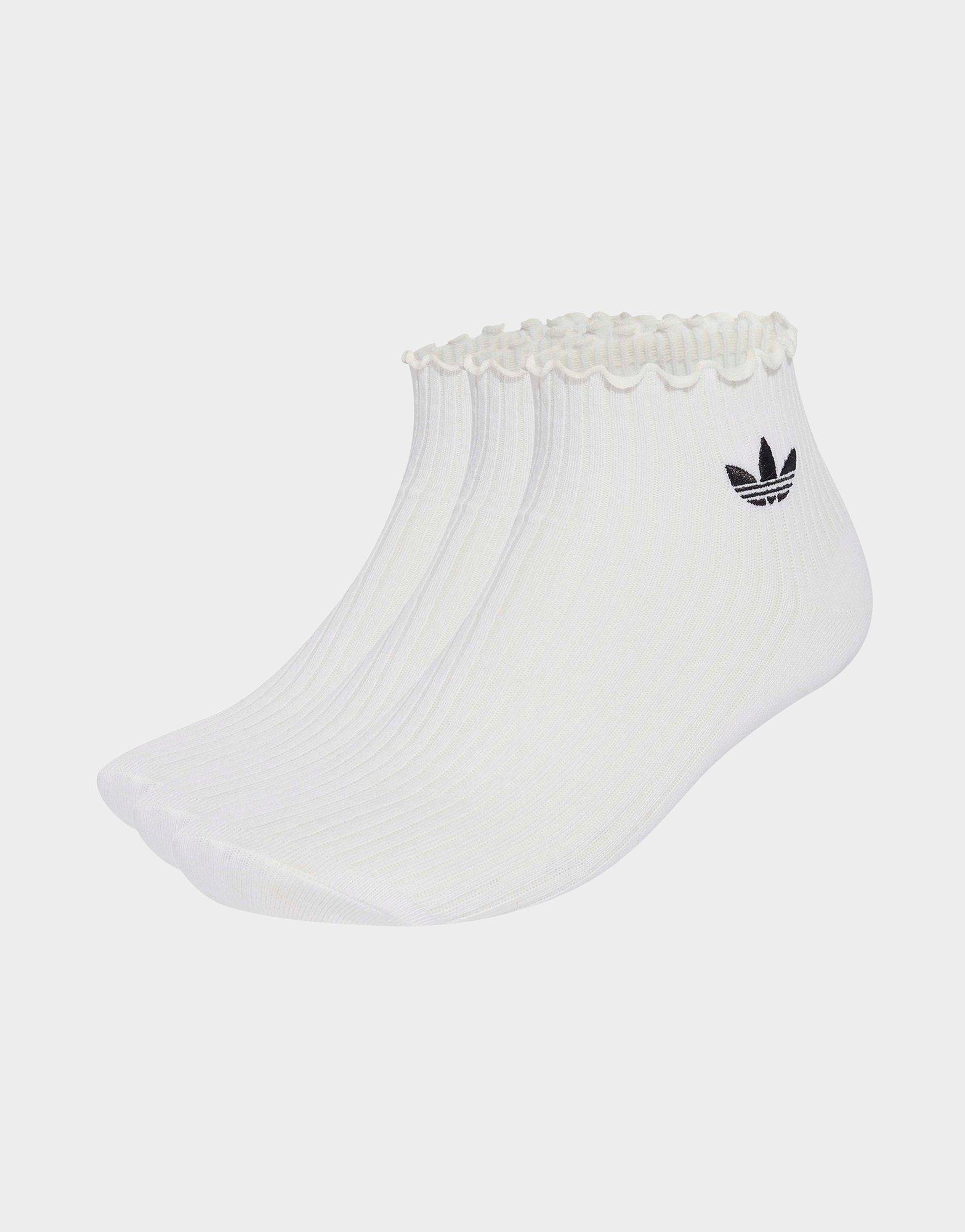 adidas Originals 3-Pack Ruffle Socks