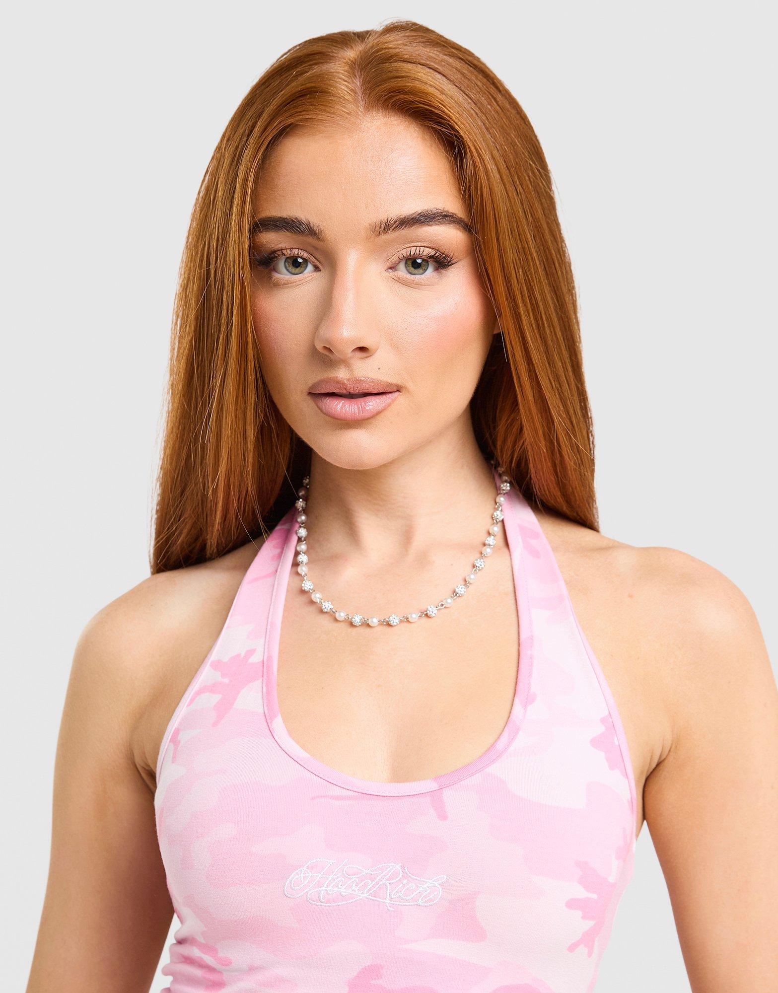Hoodrich Field Camo Halter Neck Top