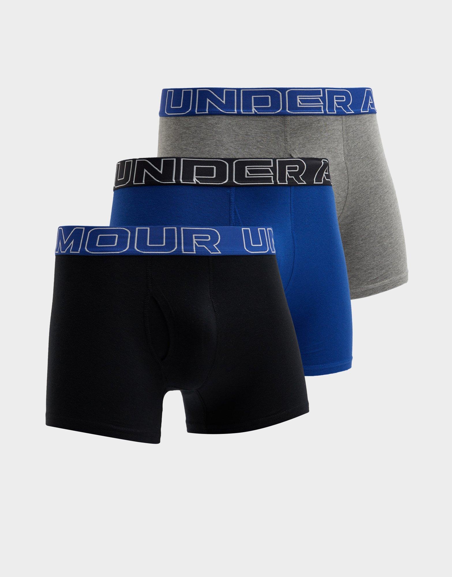Under Armour 3-Pack Cotton Boxers Junior