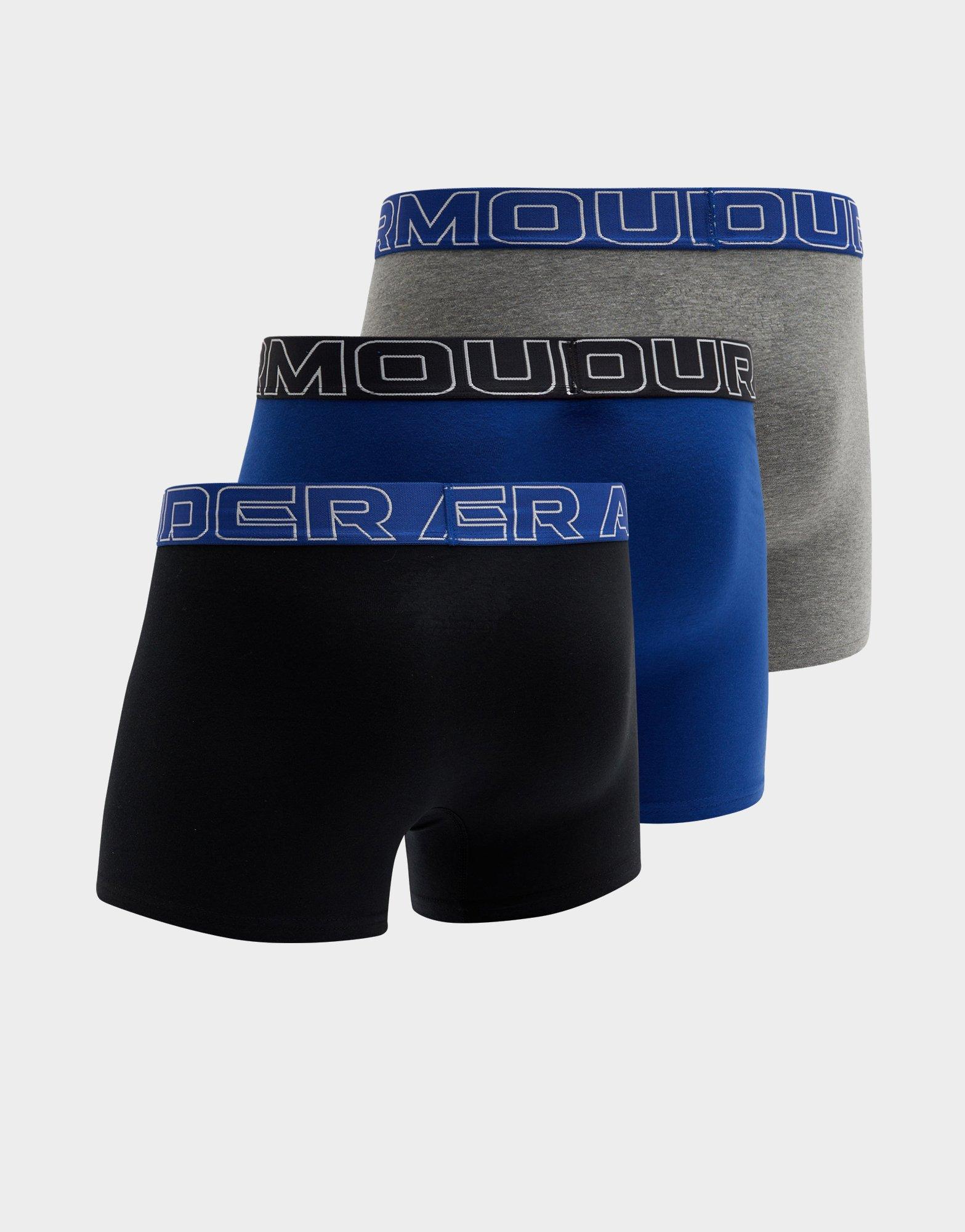 Under Armour 3-Pack Cotton Boxers Junior