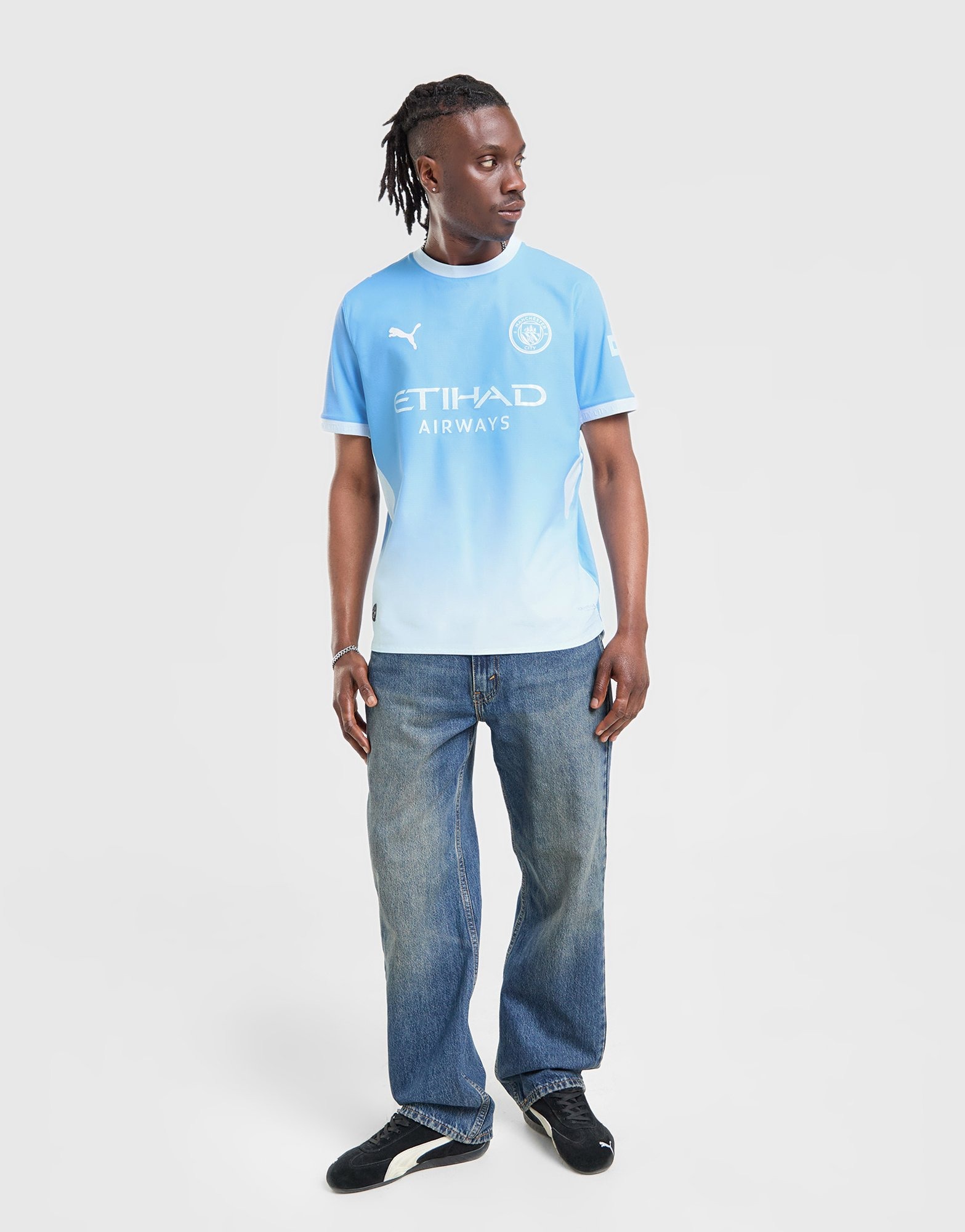 Blue PUMA Manchester City FC 2026/27 Match Home Shirt - JD Sports
