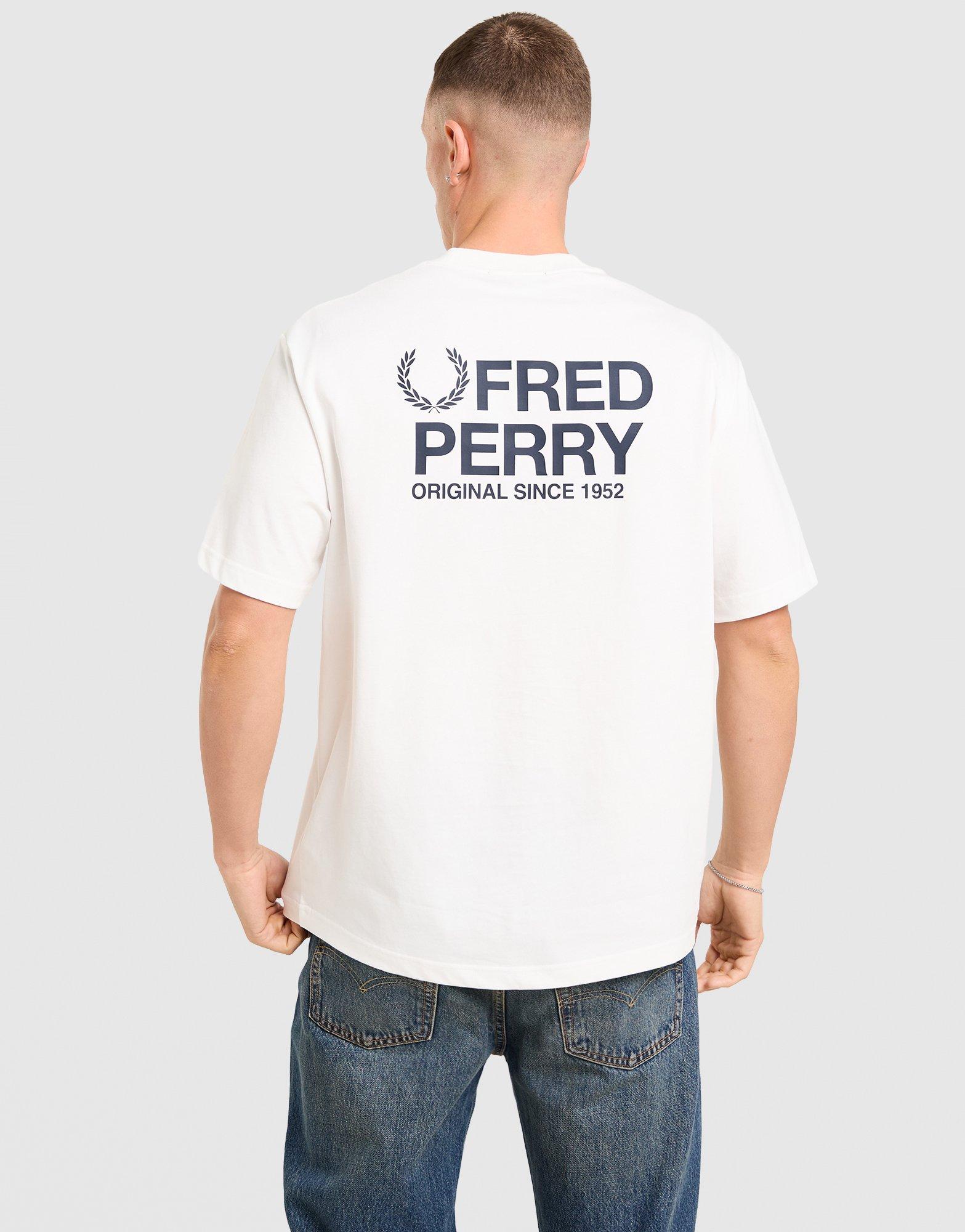 Fred Perry Relaxed Back Graphic T-Shirt