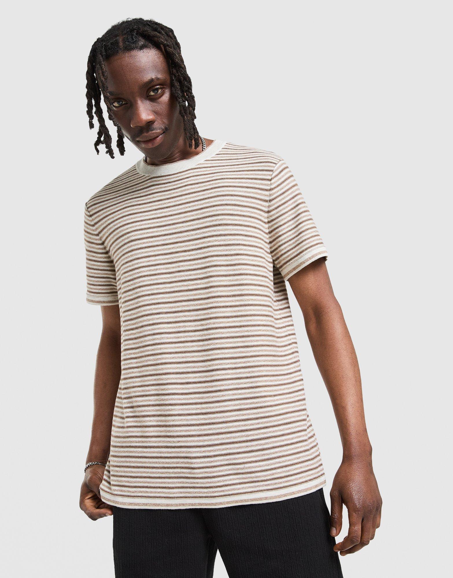 Belier Stripe Knit T-Shirt
