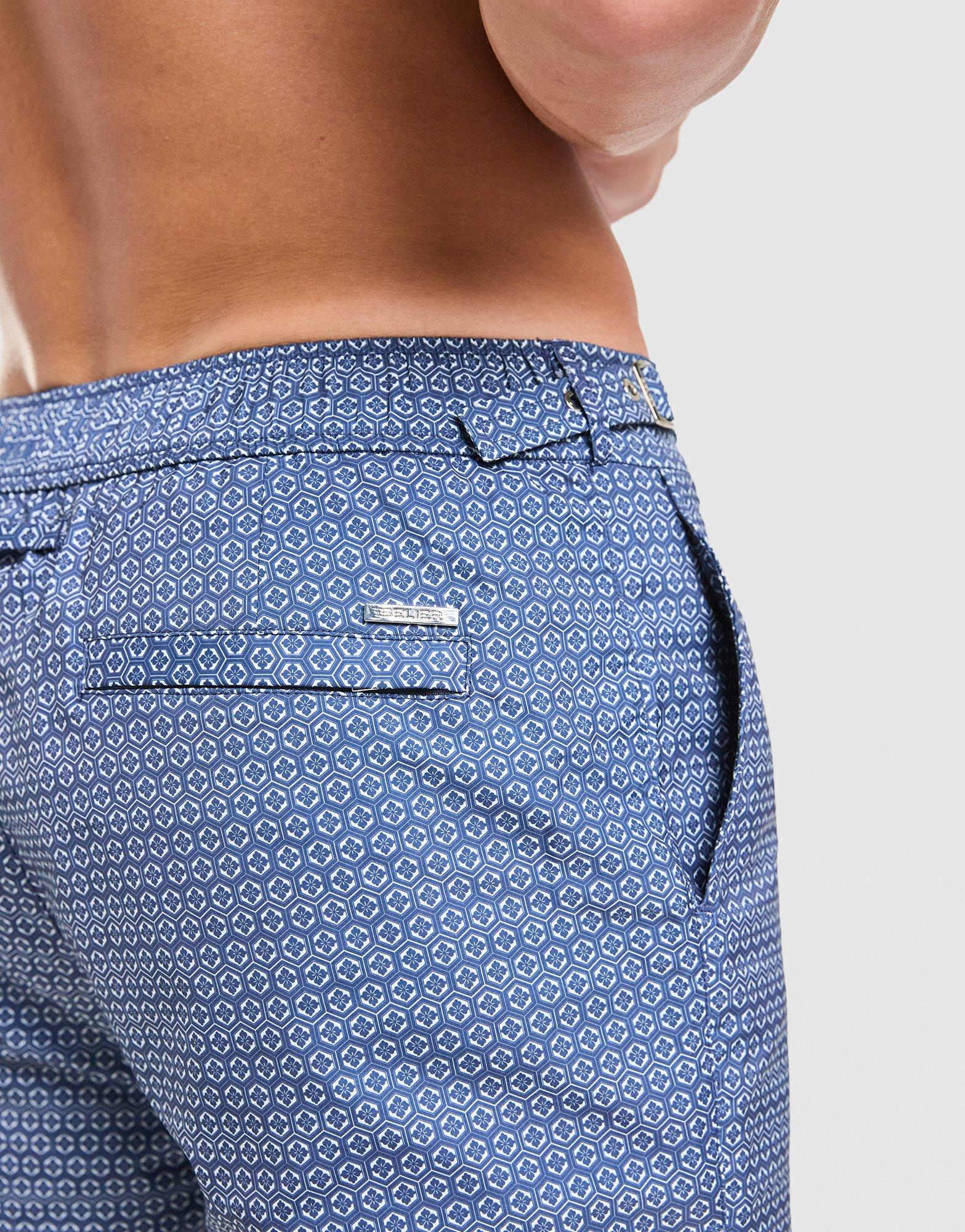Belier Patterned Swim Shorts