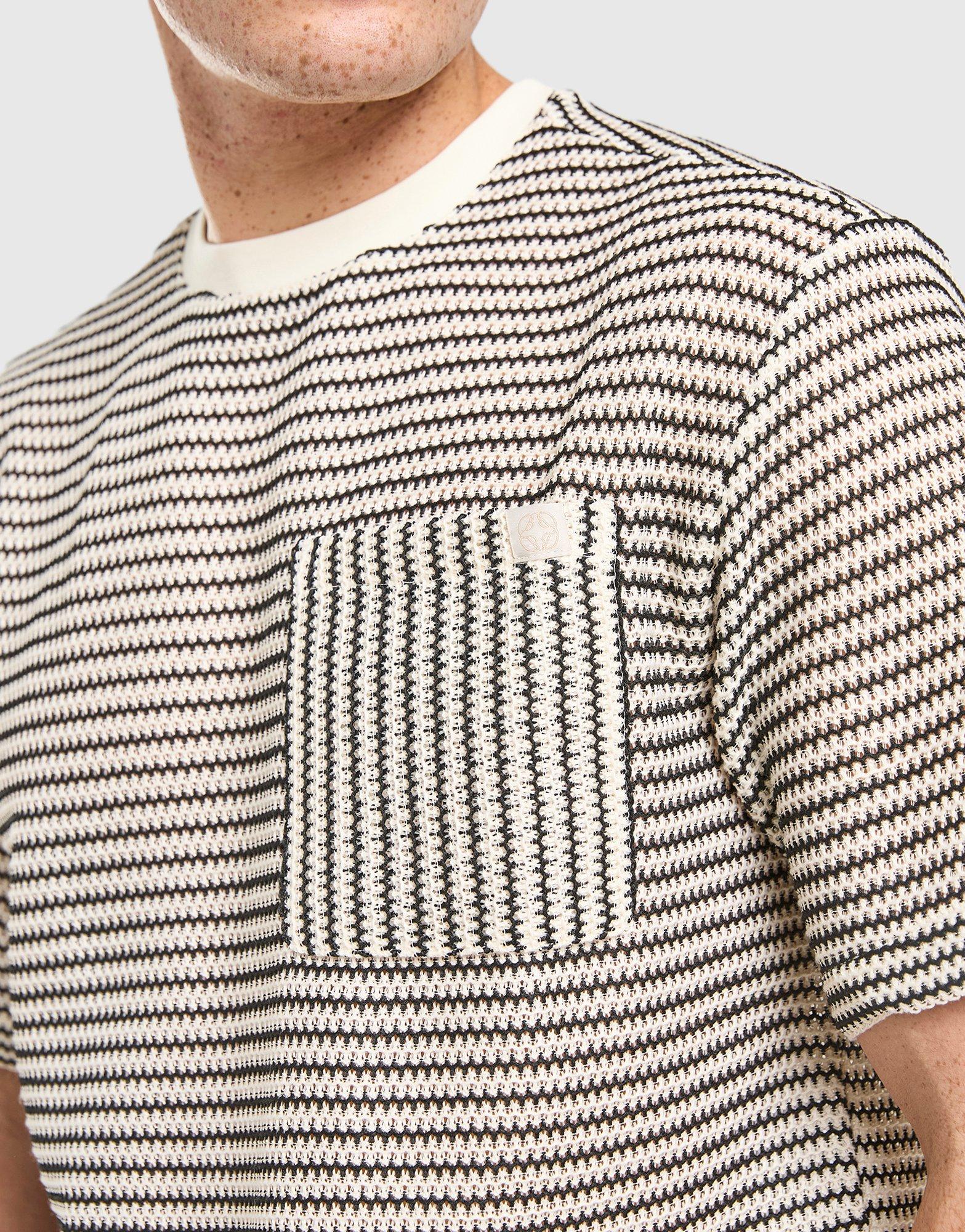 Belier Knit Pocket T-Shirt