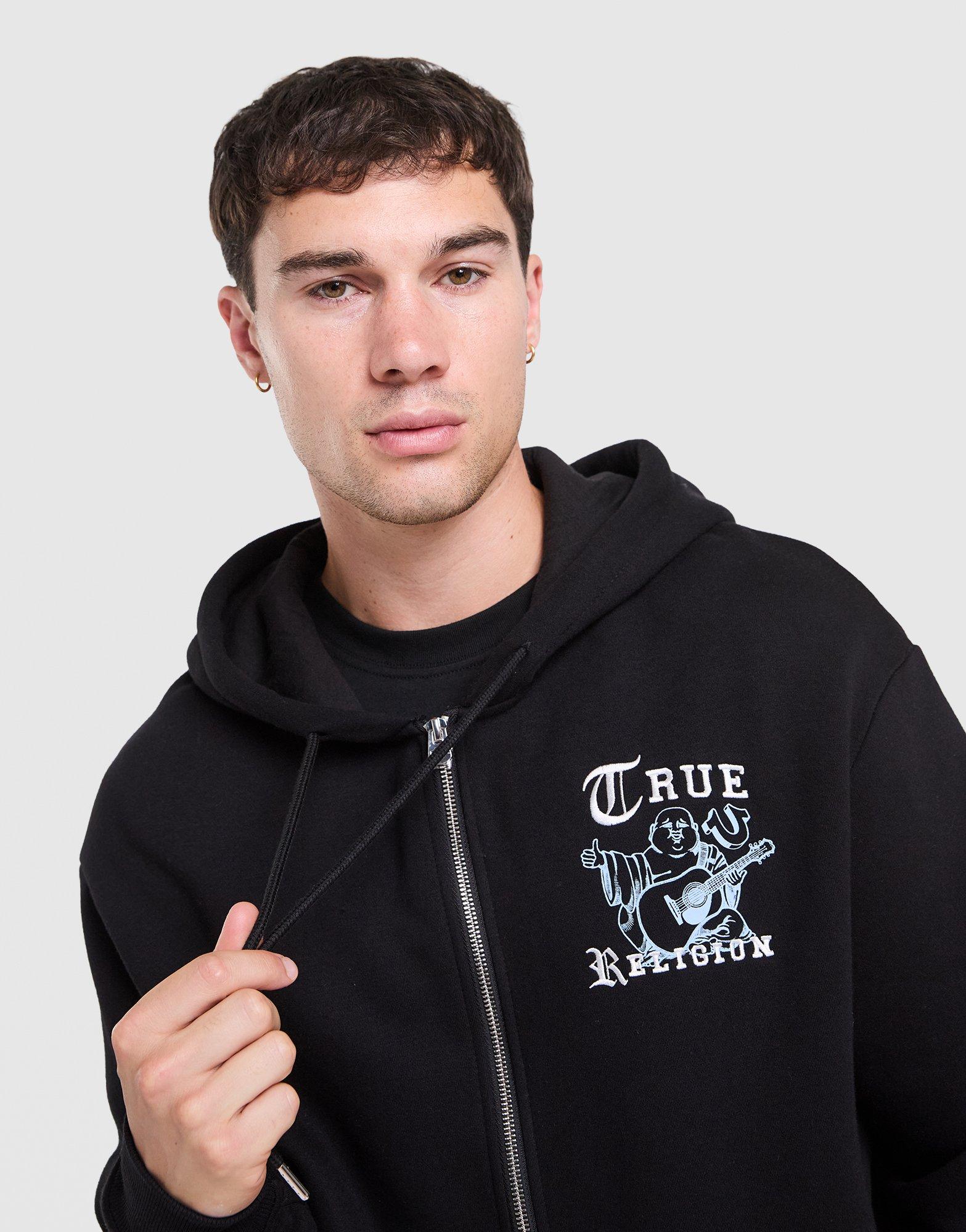 True Religion Logo Full Zip Hoodie
