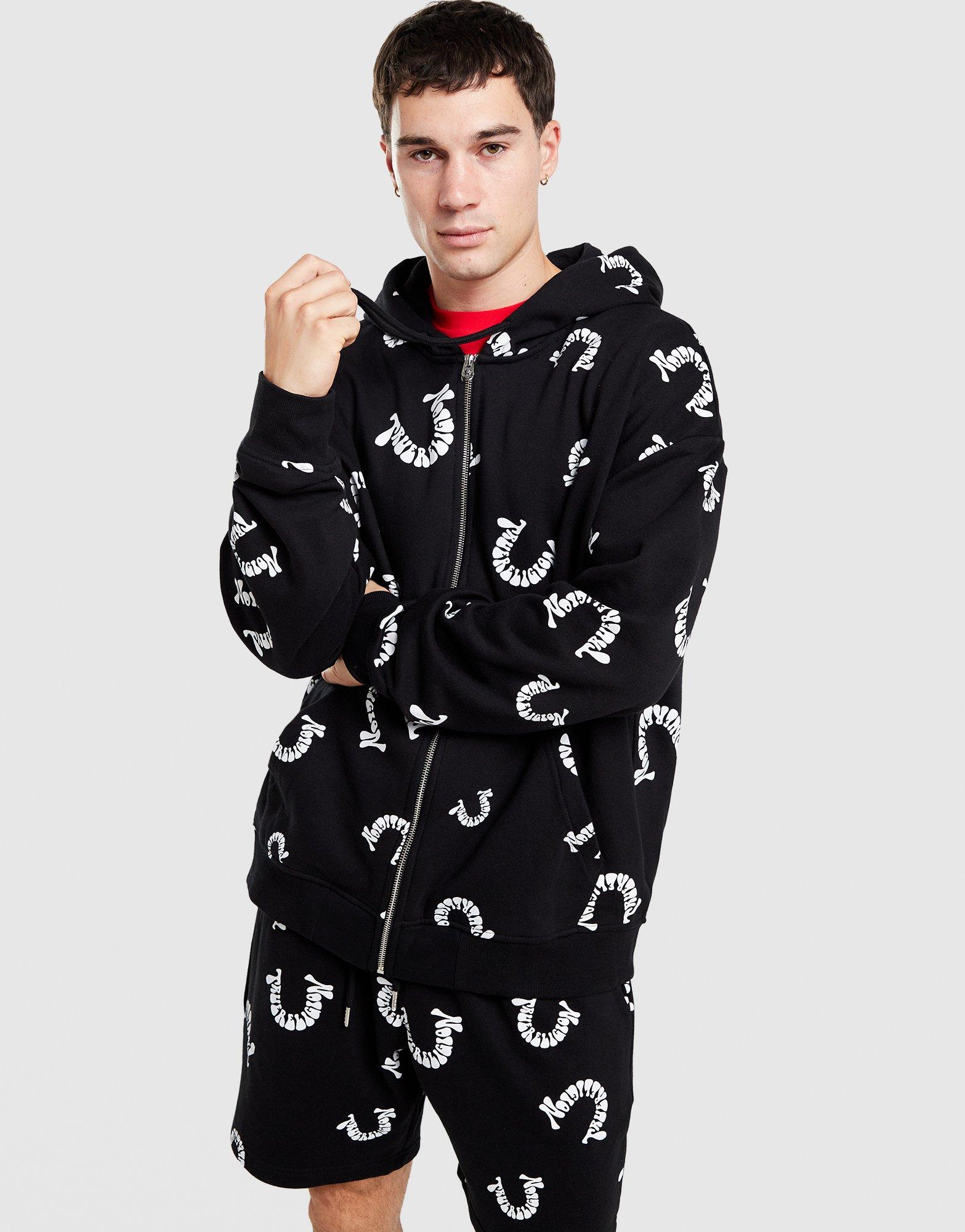 True Religion All Over Print Hoodie