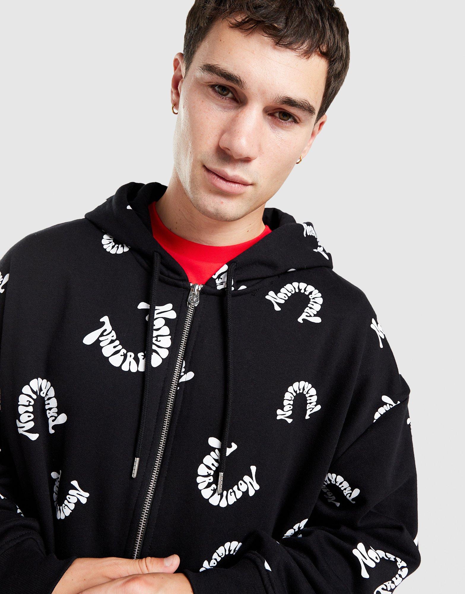 True Religion All Over Print Hoodie