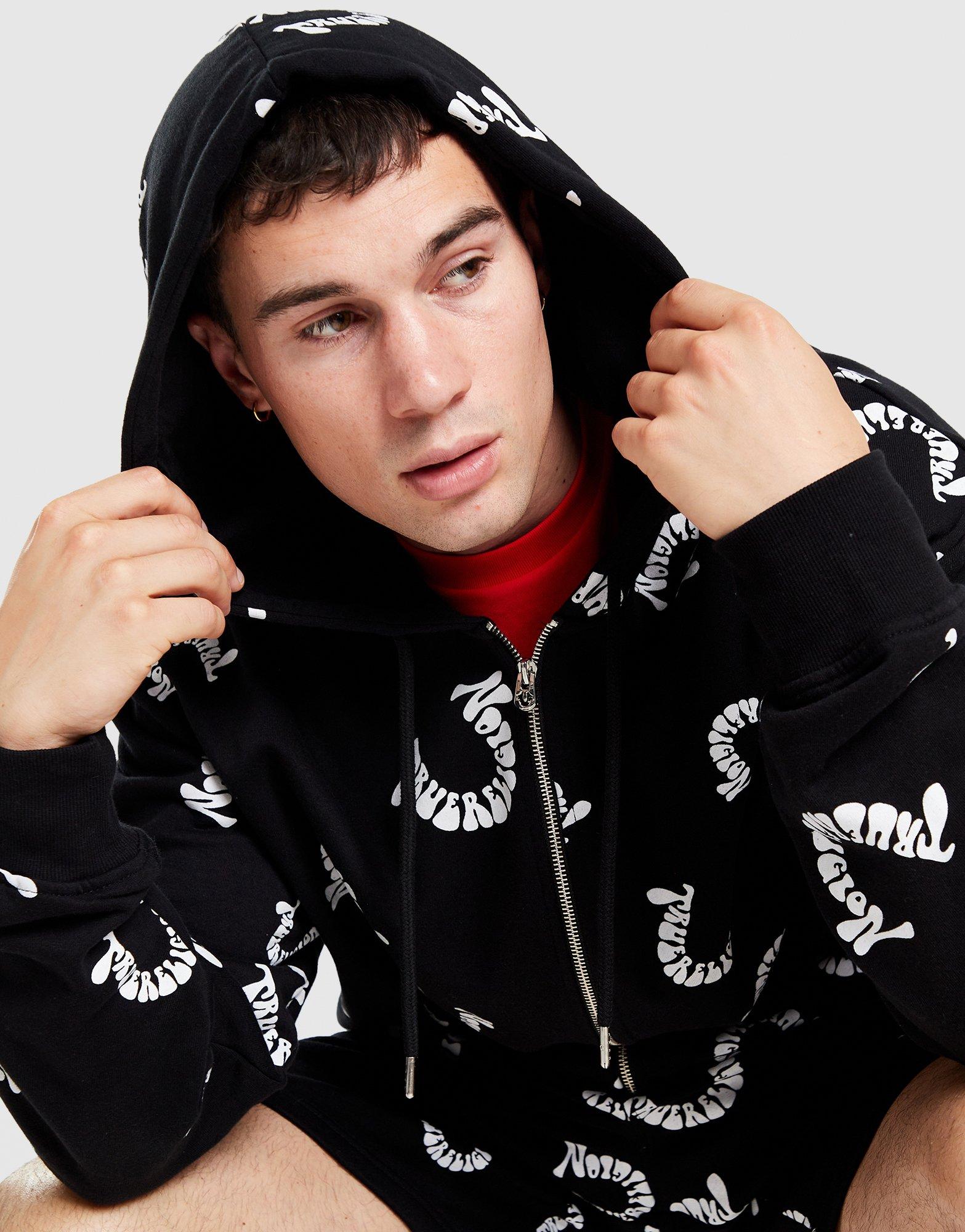 True Religion All Over Print Hoodie