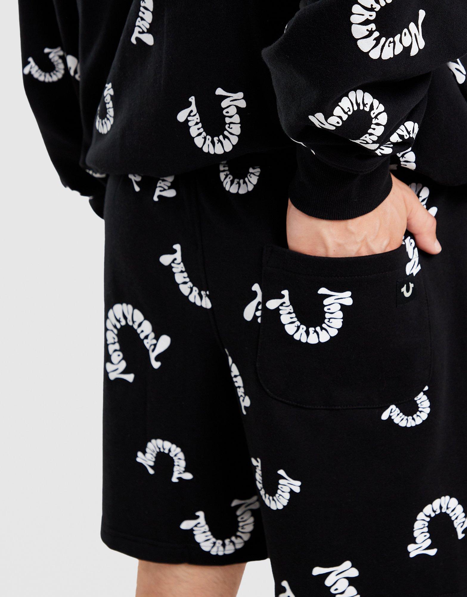 True Religion All Over Print Shorts