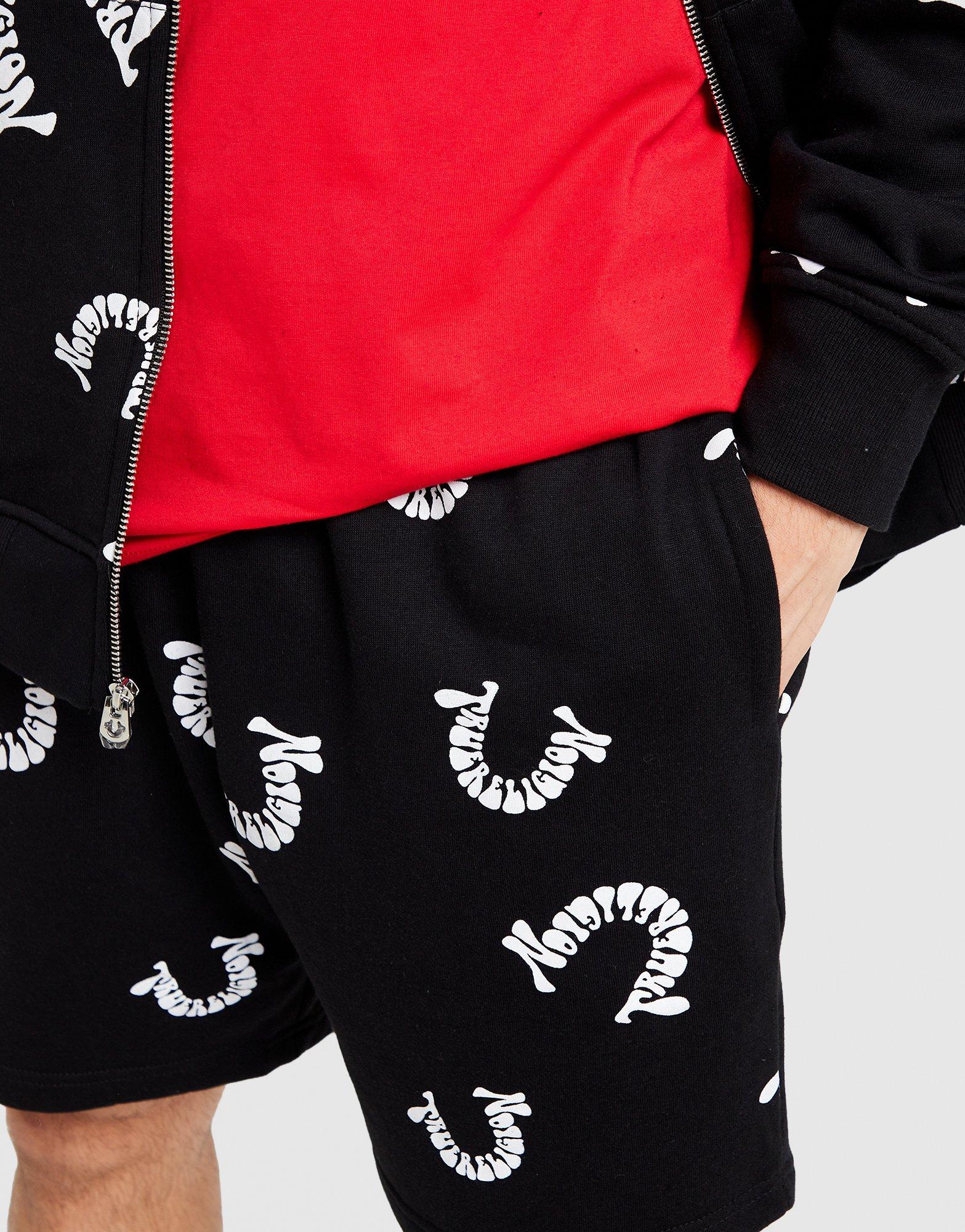 True Religion All Over Print Shorts