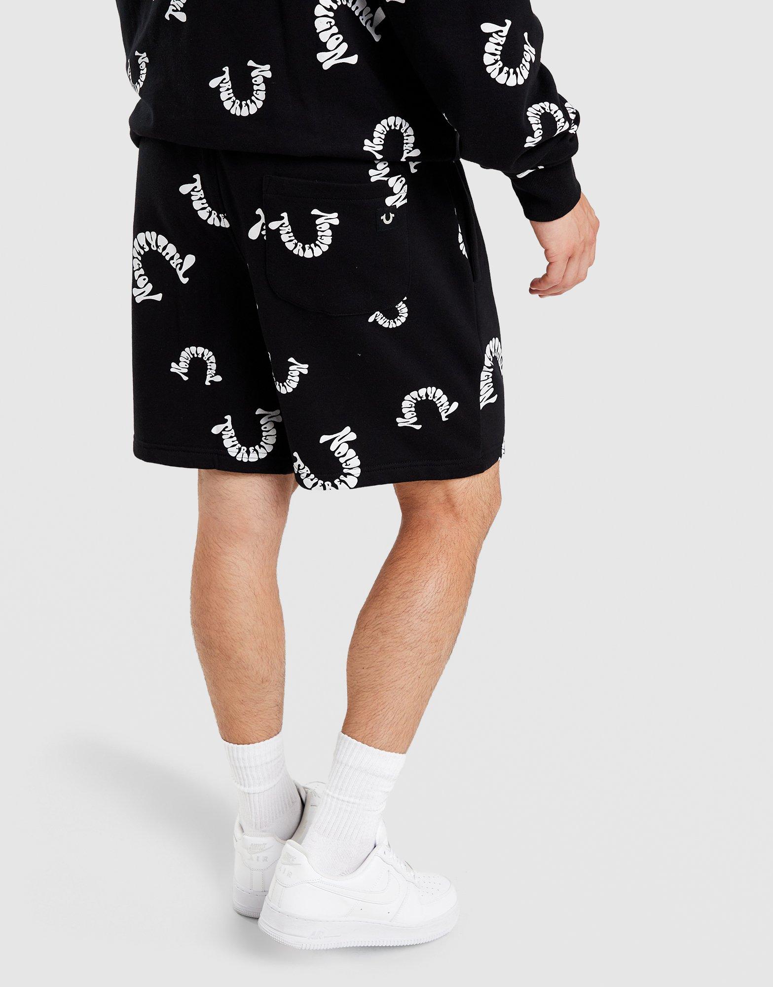 True Religion All Over Print Shorts