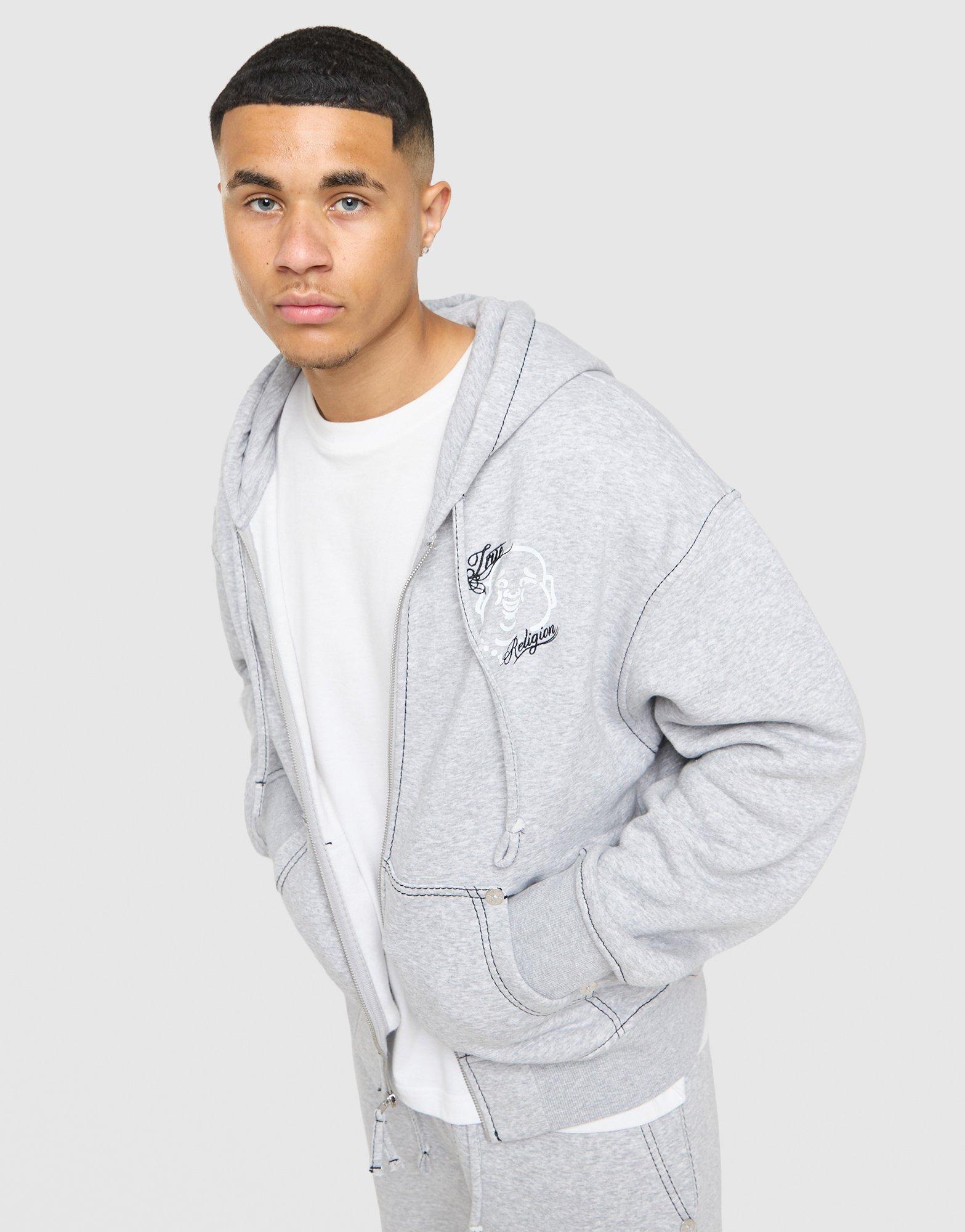 True Religion Buddha Face Hoodie