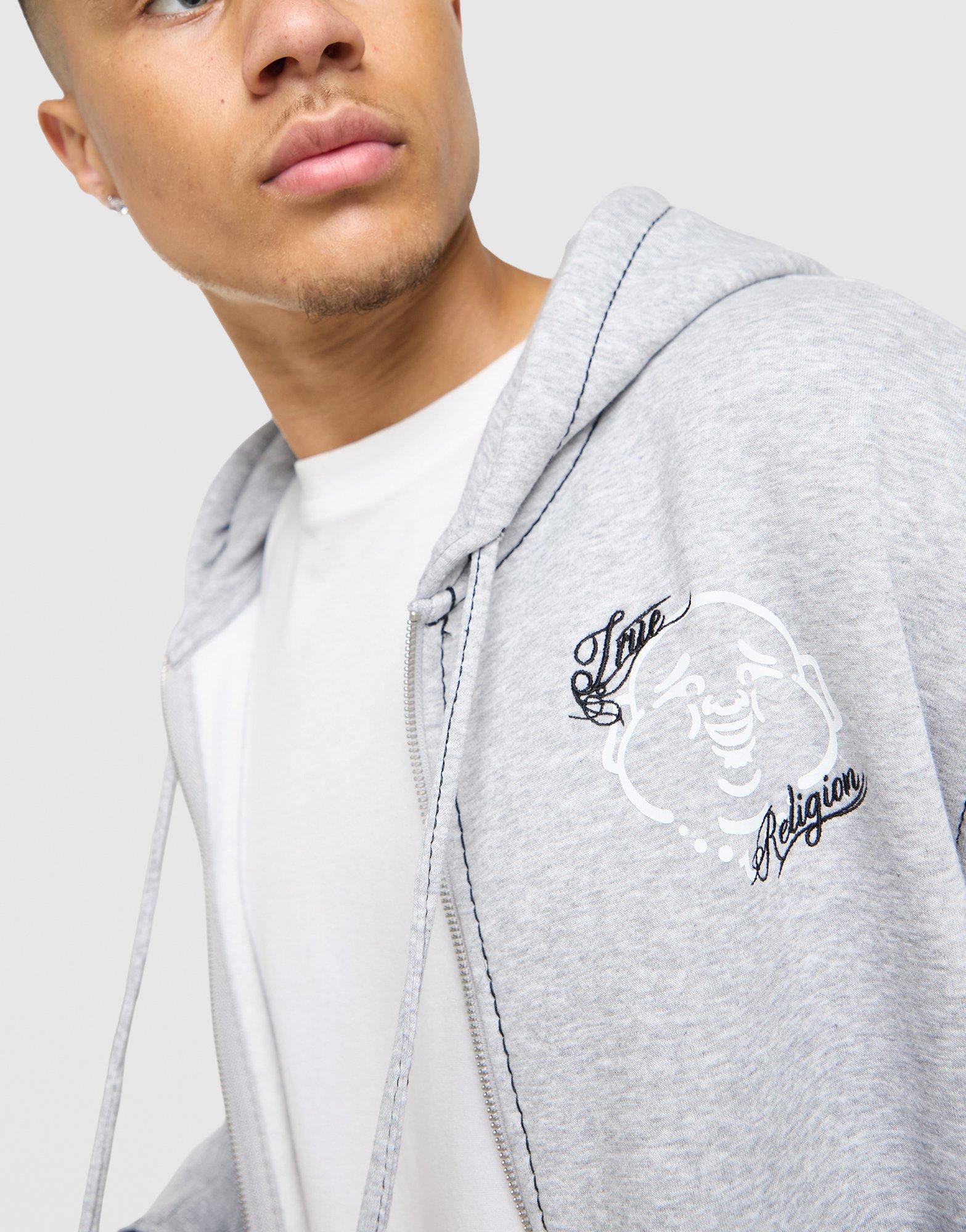 True Religion Buddha Face Hoodie