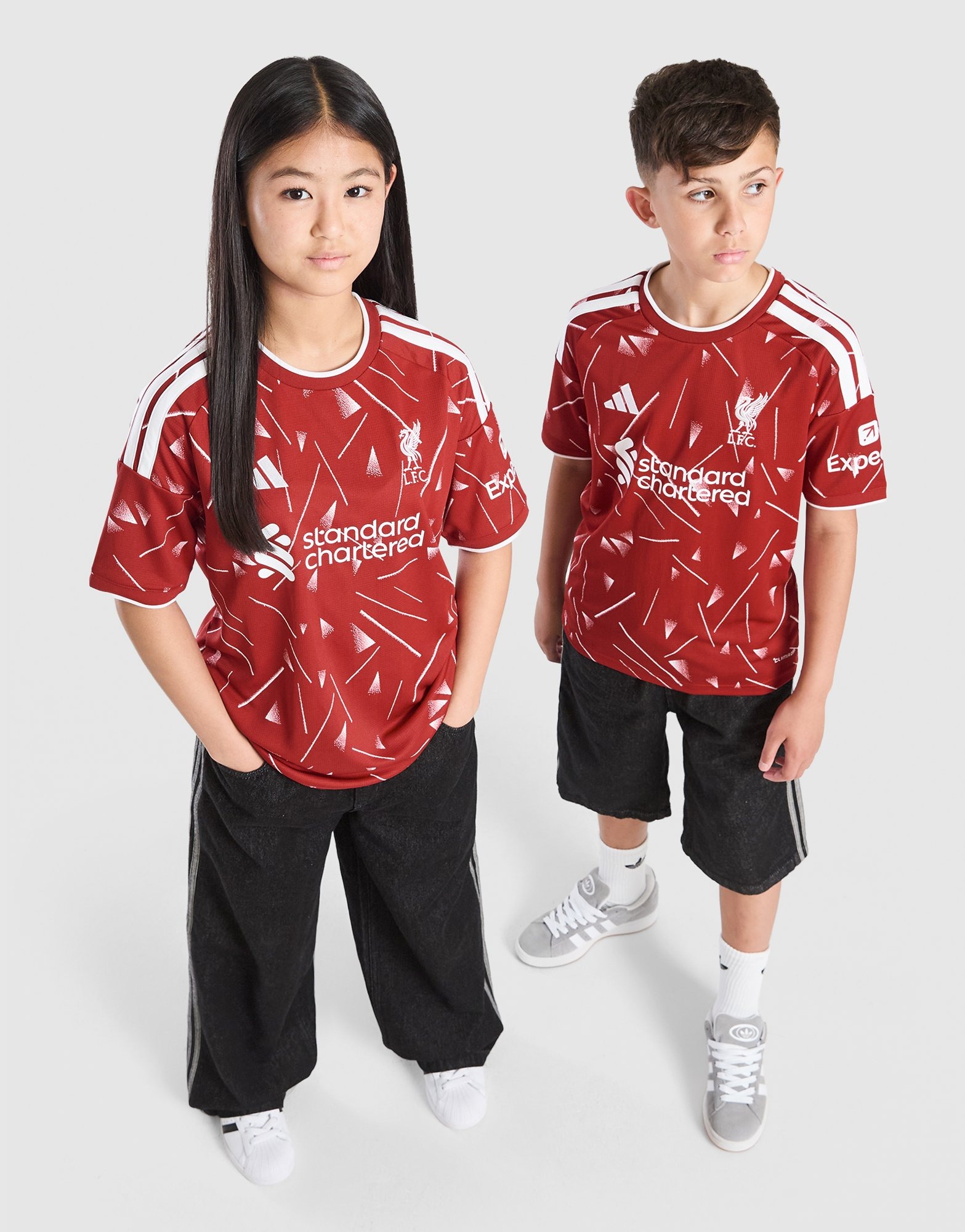 Red adidas Liverpool FC 2026/27 Home Shirt Junior - JD Sports Global
