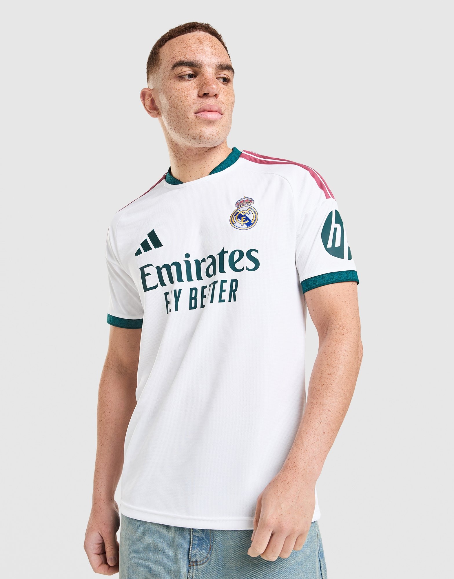 White adidas Real Madrid 2026/27 Home Shirt - JD Sports Global