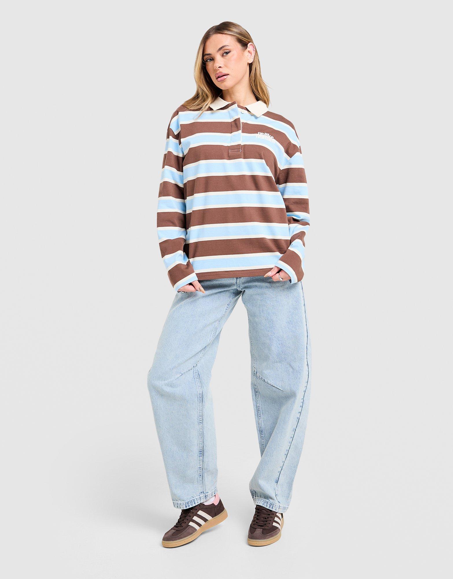 Unlike Humans Stripe Rugby Shirt