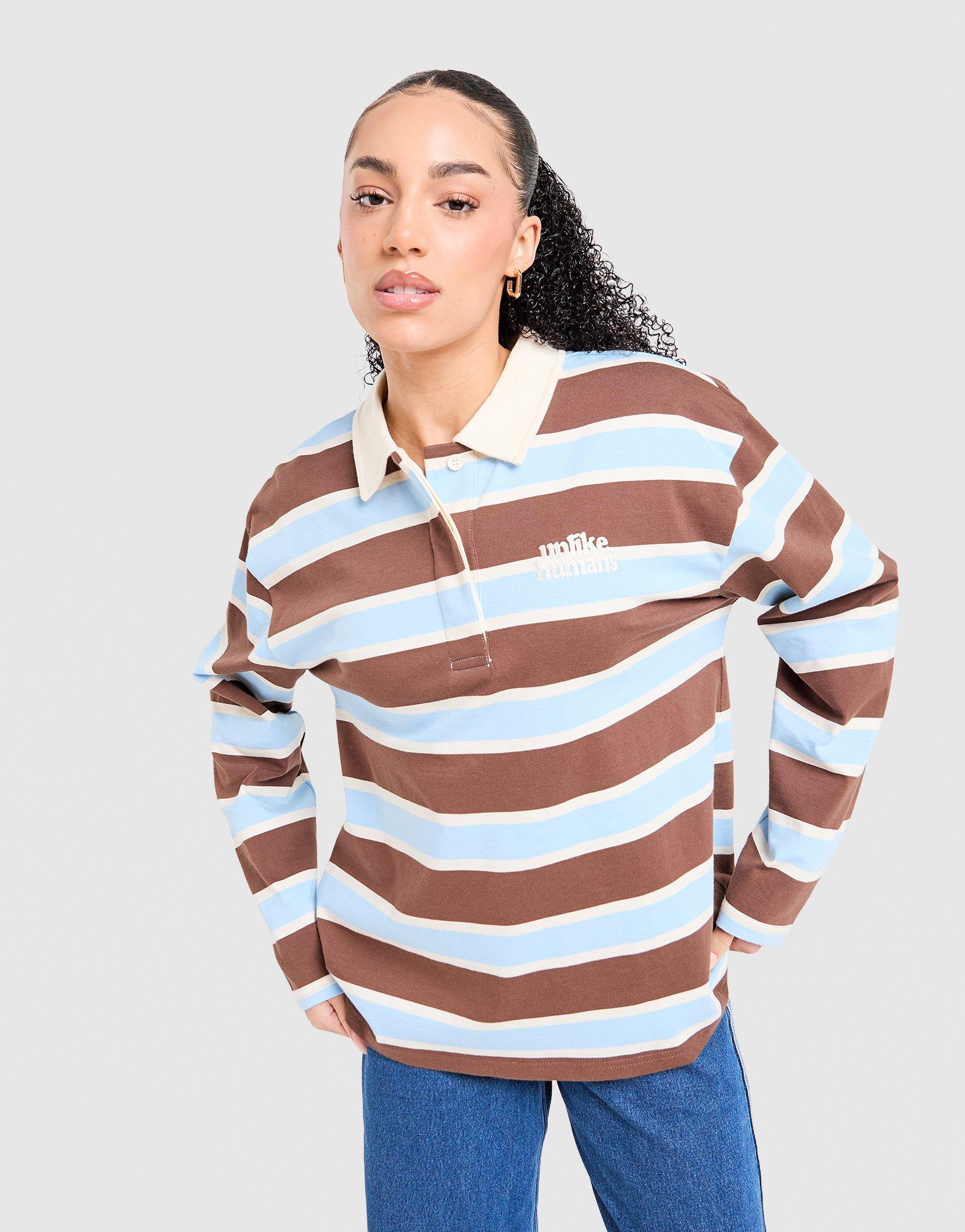 Unlike Humans Stripe Rugby Shirt