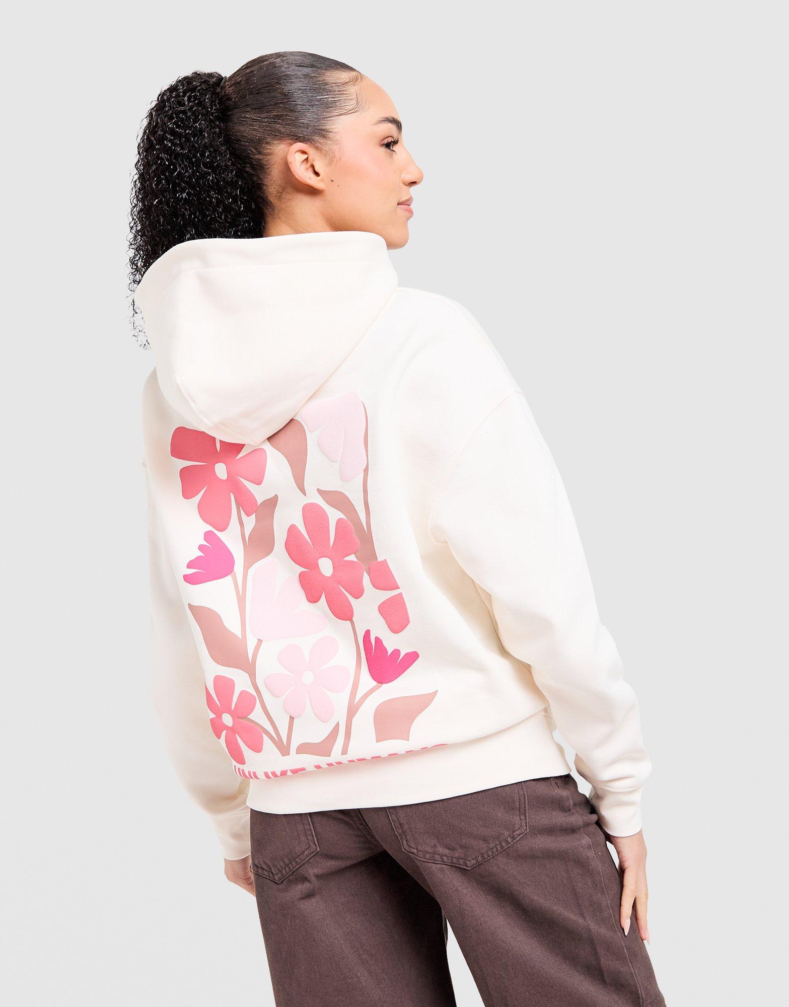 Unlike Humans Flower Overhead Hoodie