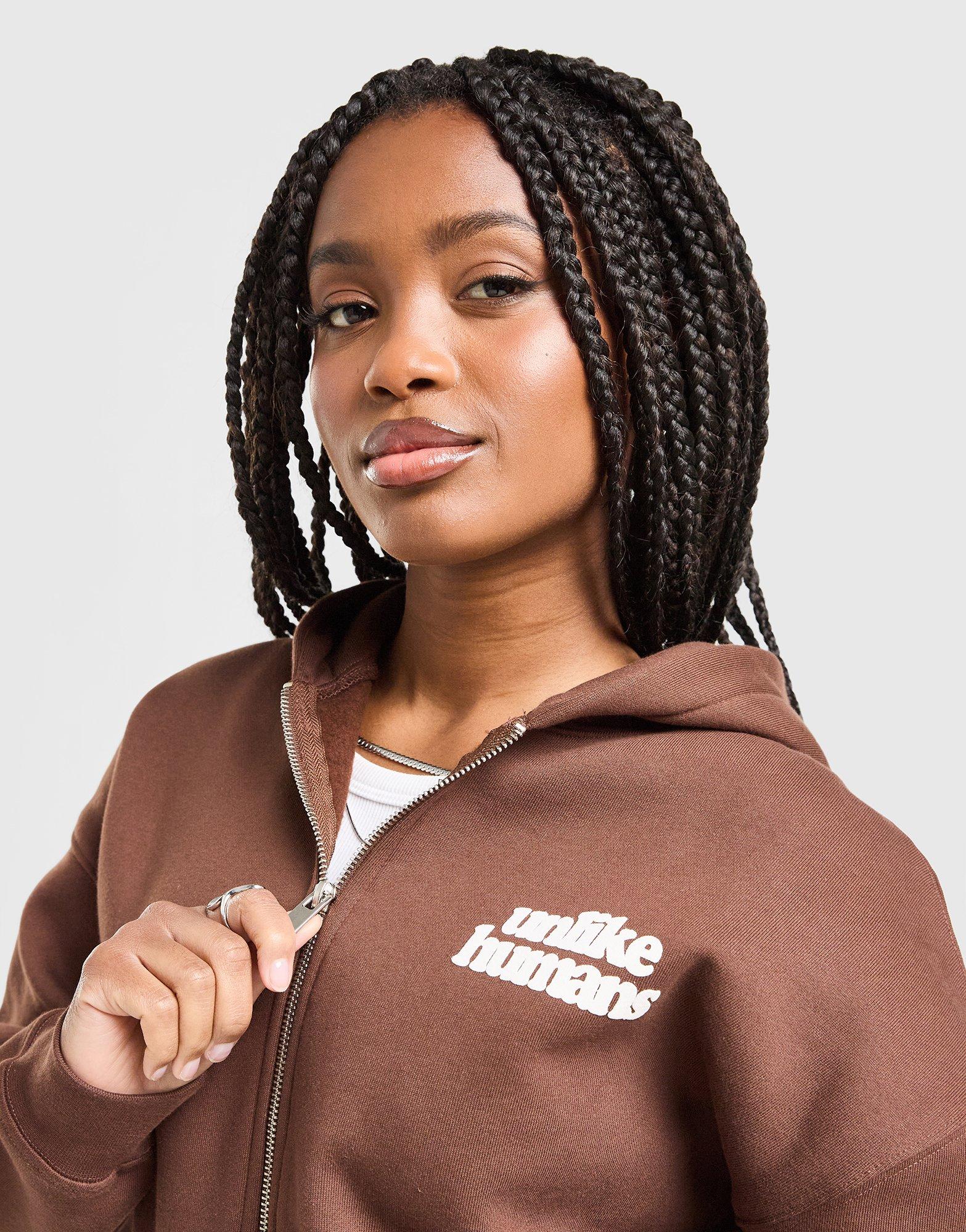 Unlike Humans Bubble Full Zip Hoodie