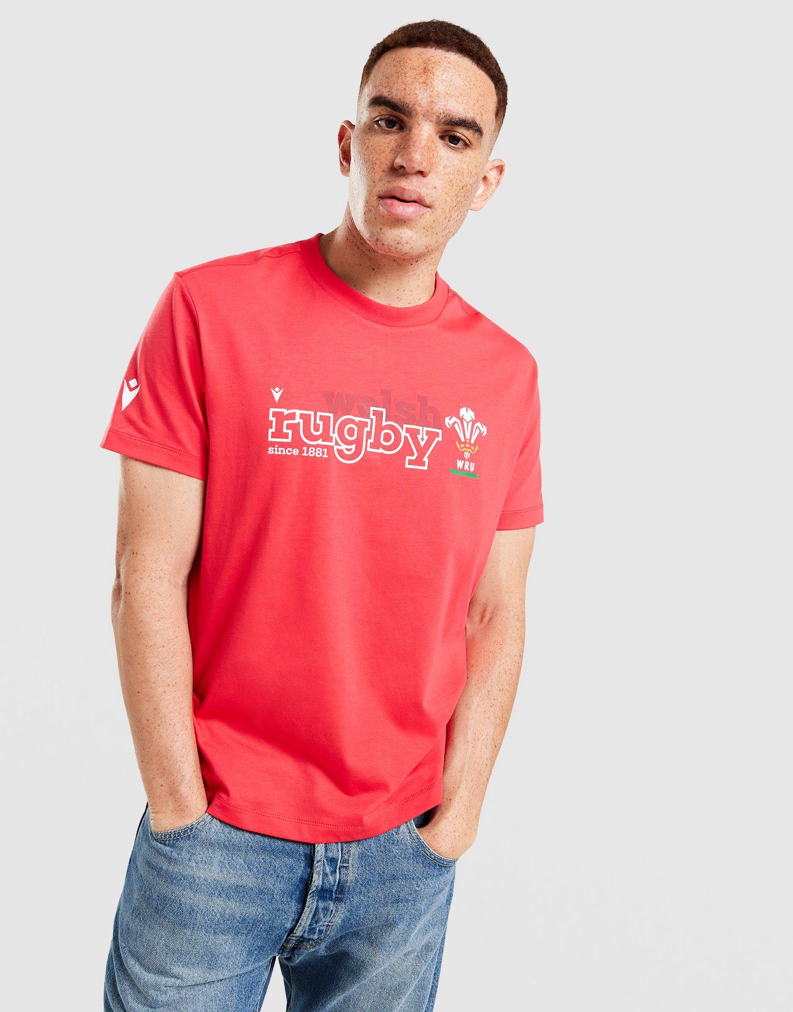 Macron Wales Rugby Fan T-Shirt