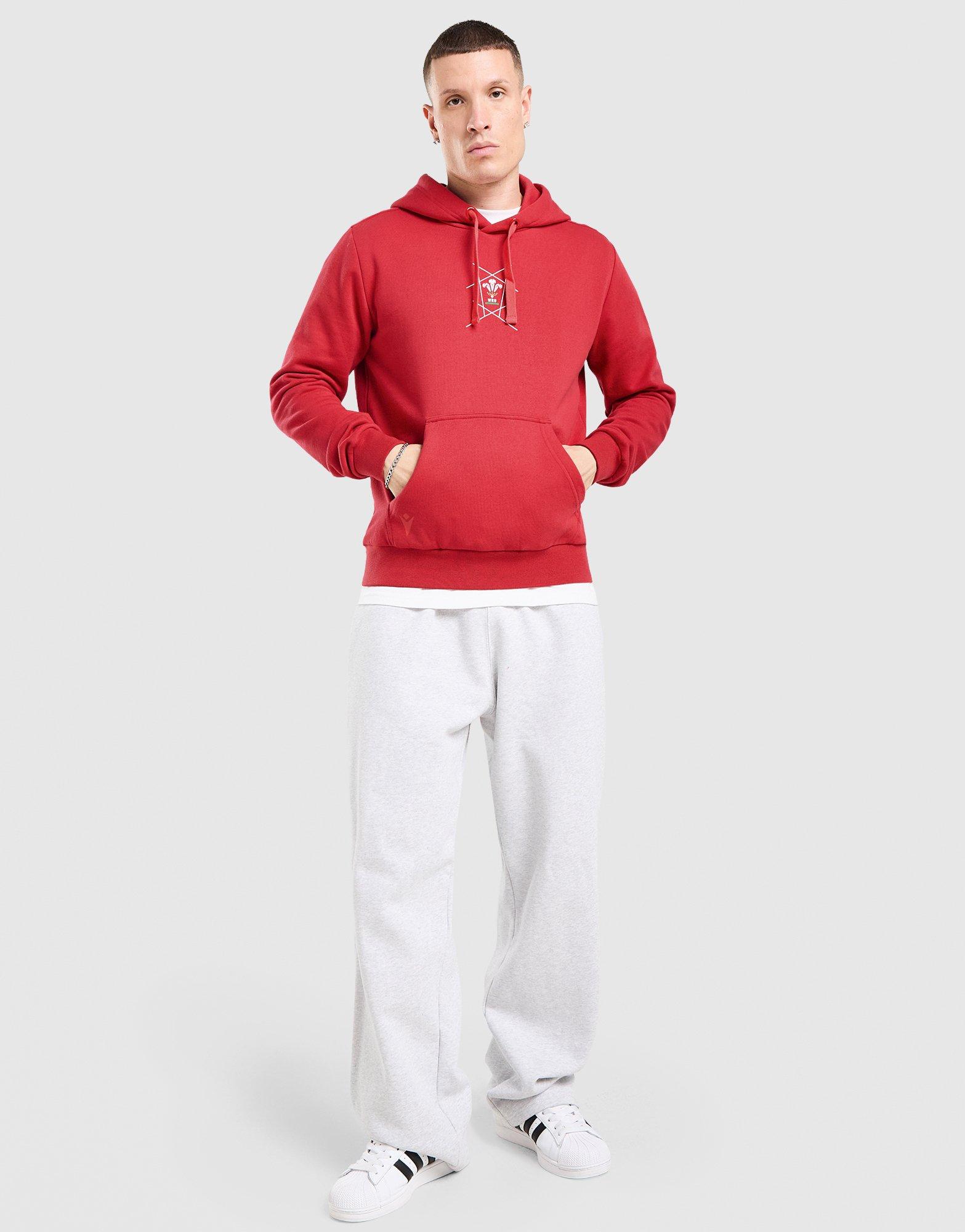 Macron Wales Rugby Fan Hoodie