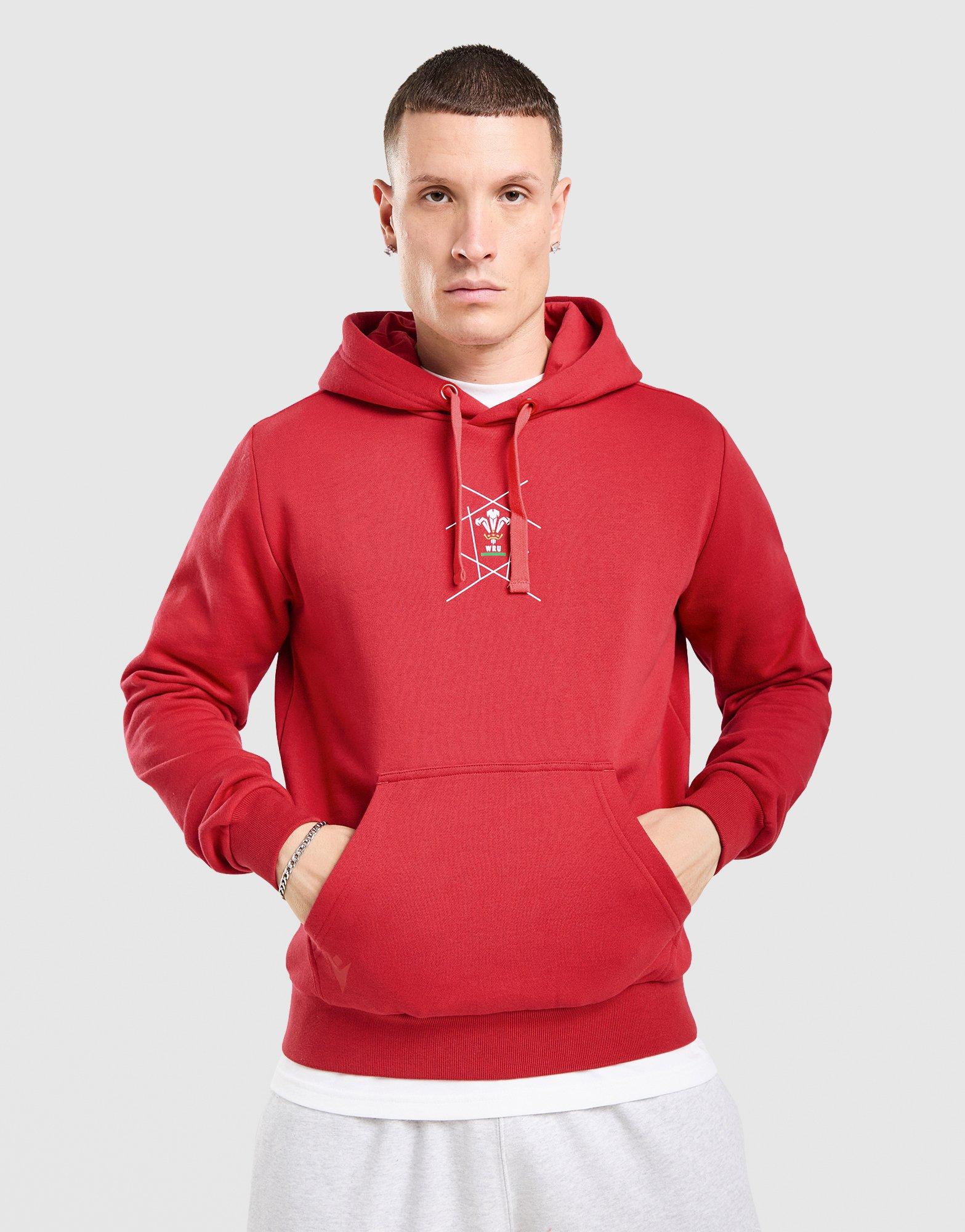 Macron Wales Rugby Fan Hoodie