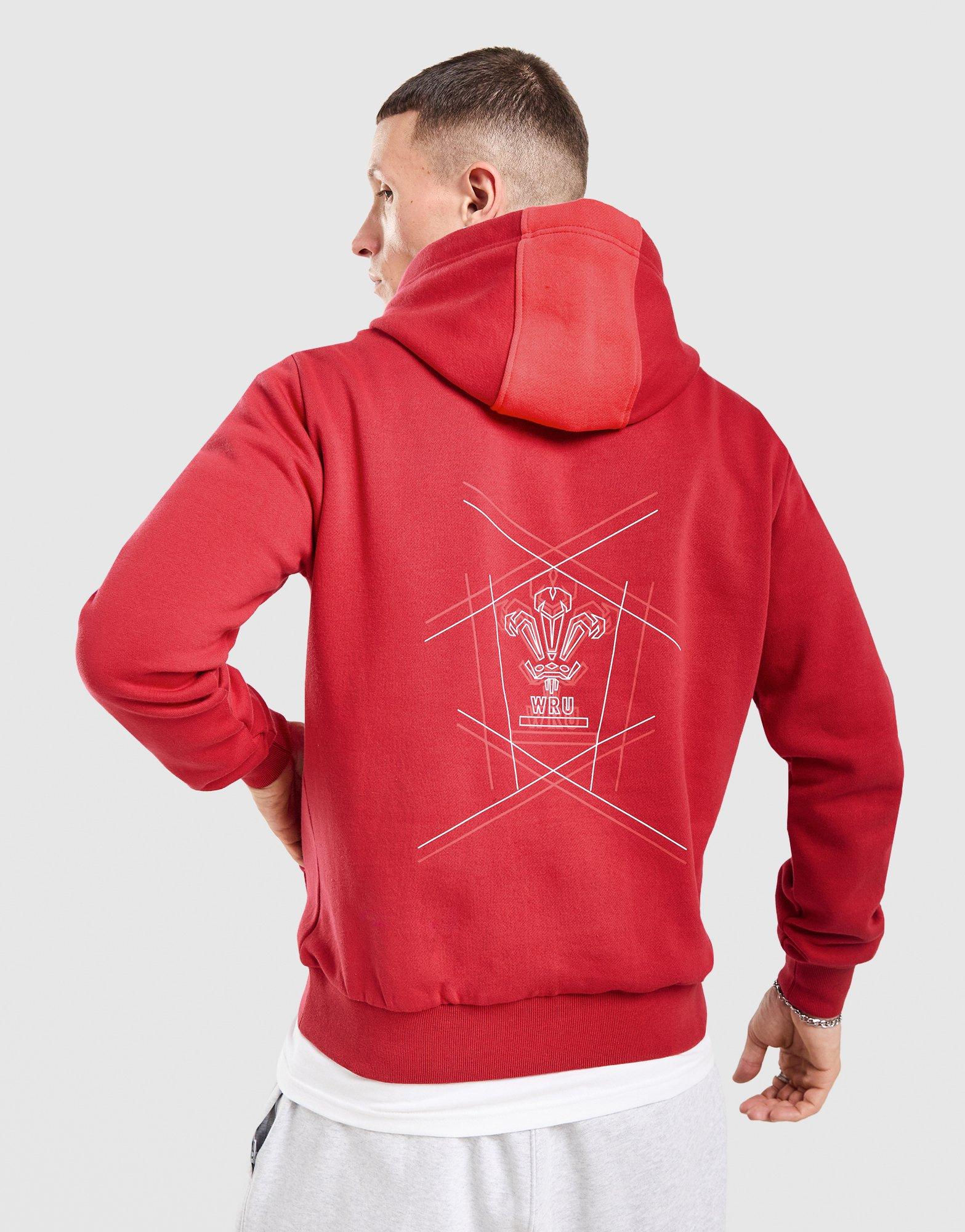 Macron Wales Rugby Fan Hoodie