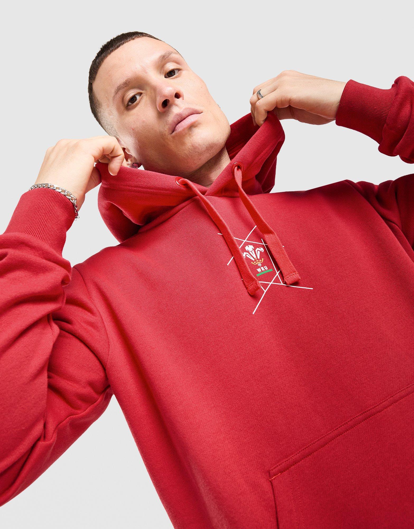 Macron Wales Rugby Fan Hoodie