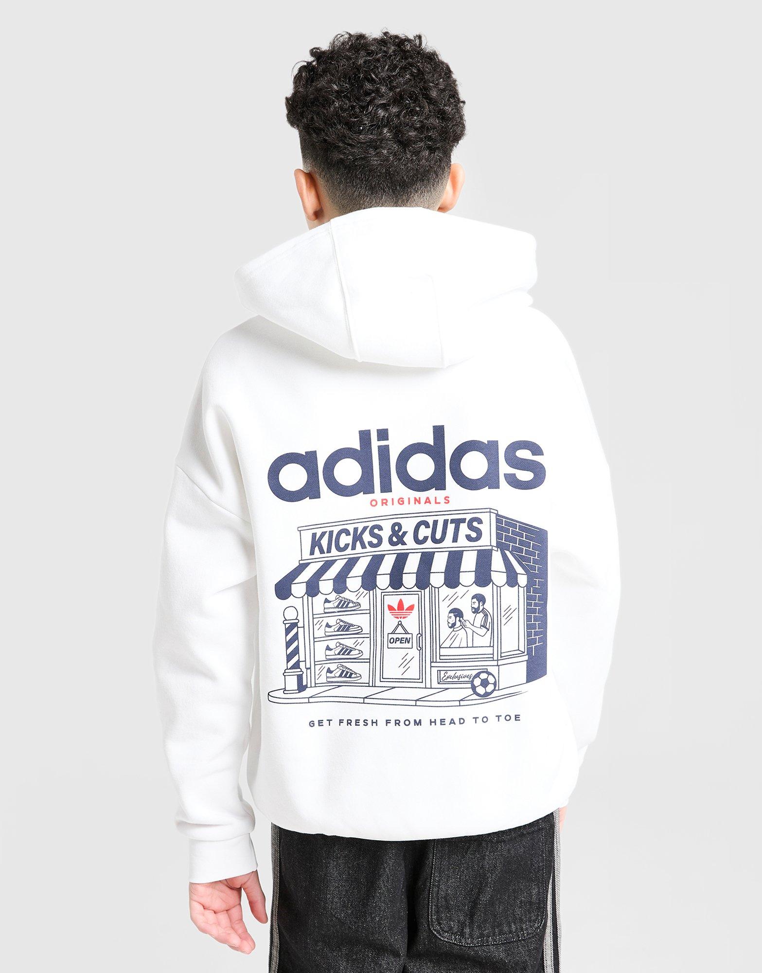 adidas Originals Kicks & Cuts Overhead Hoodie Junior