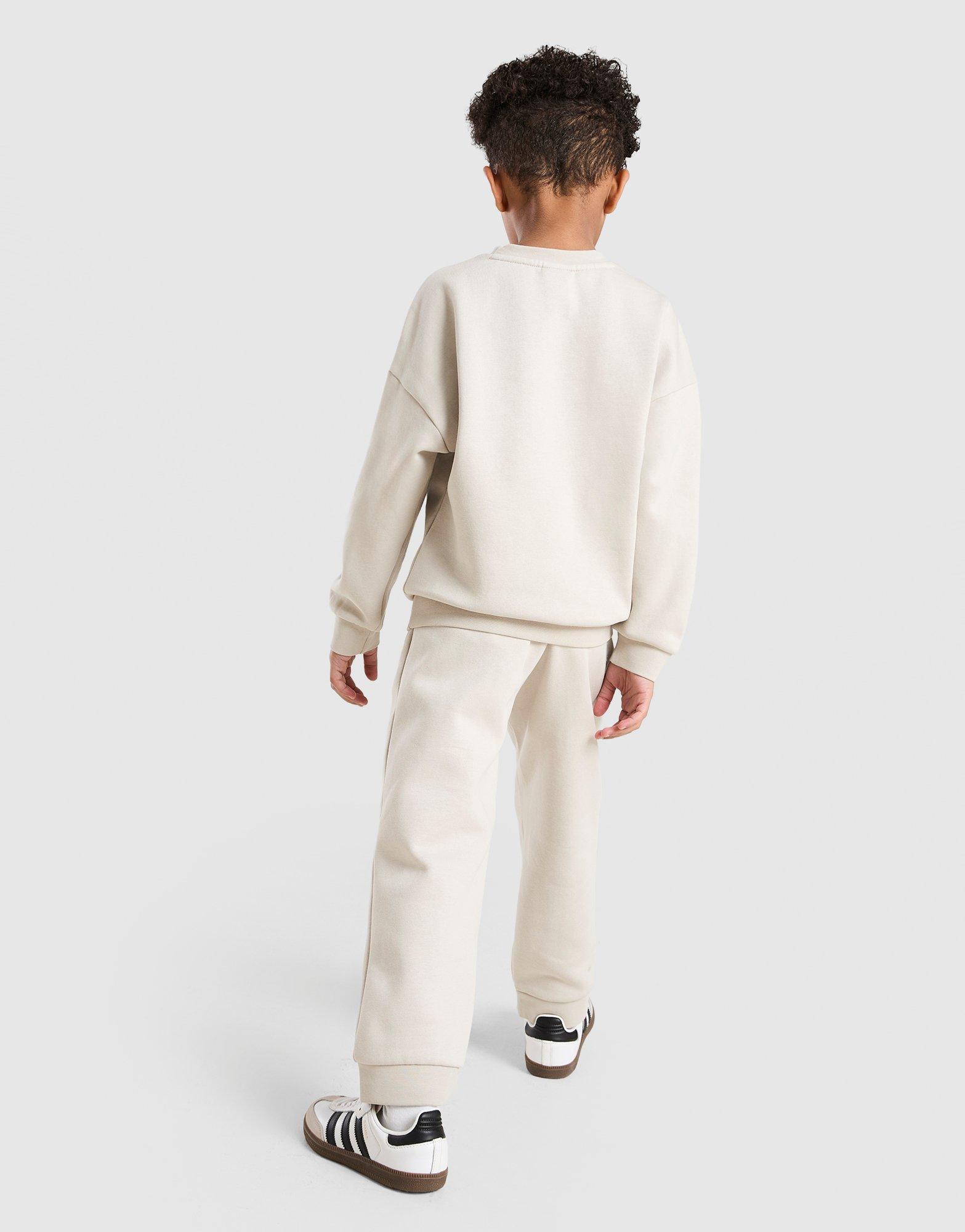 adidas Originals Trefoil Oversized Crew Tracksuit Children