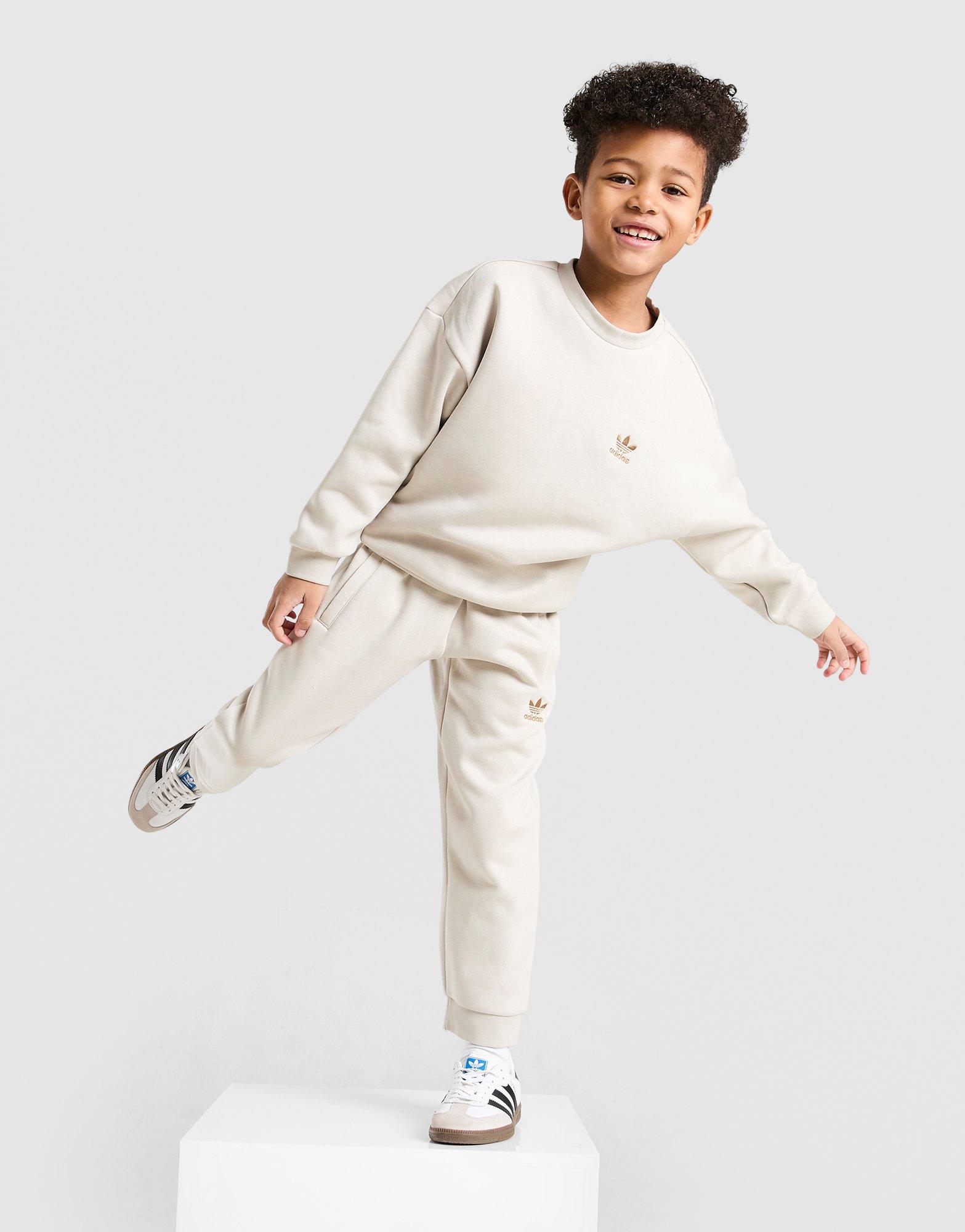 adidas Originals Trefoil Oversized Crew Tracksuit Children